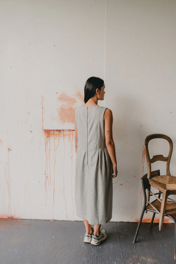 Robe - Belma - Gris - Image 4