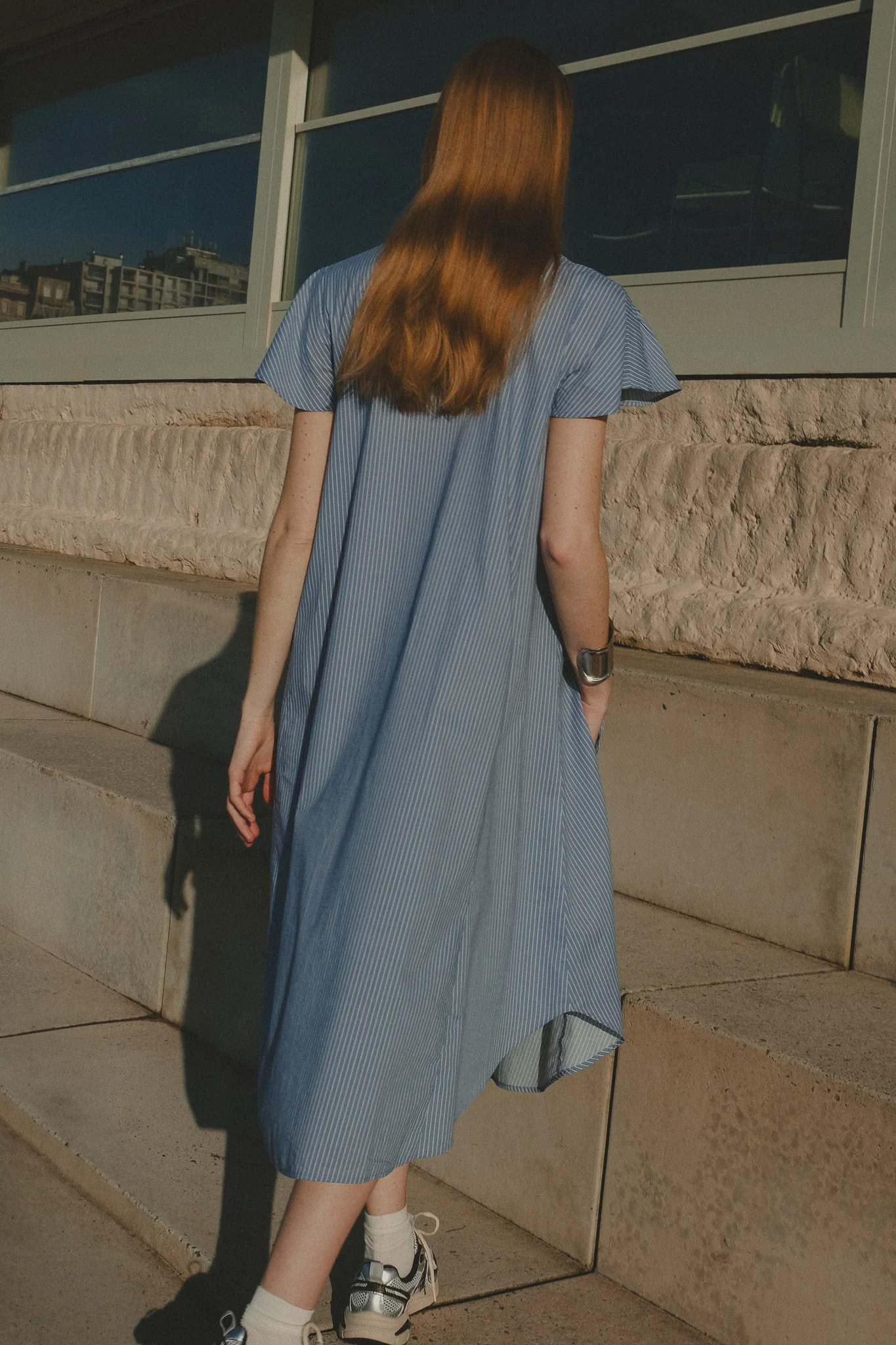 Robe - Cintya - Bleu - Image 4