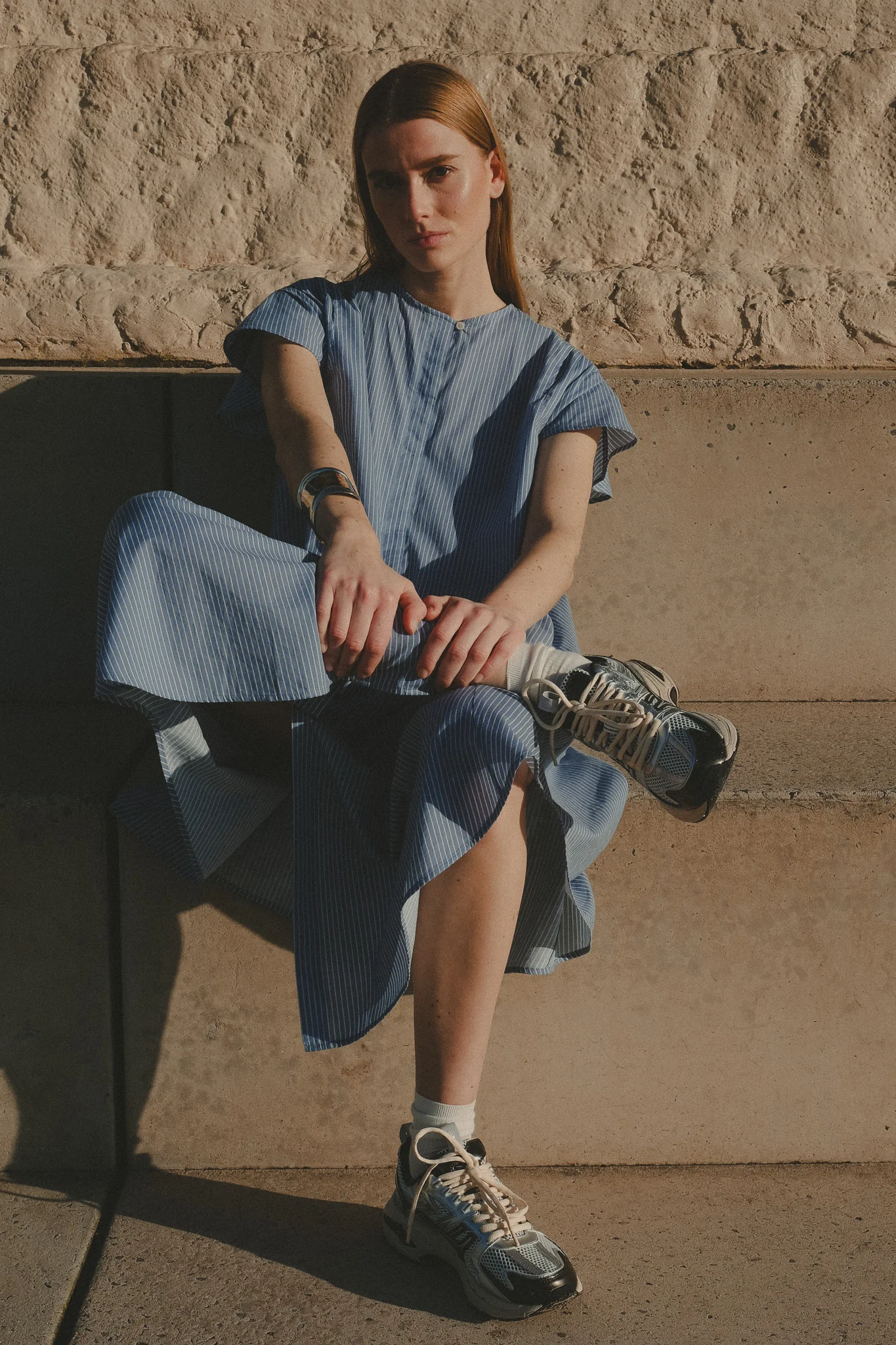 Robe - Cintya - Bleu - Image 5