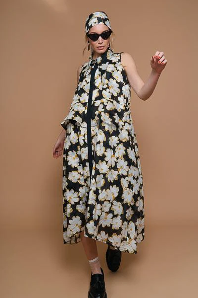 Robe - Demi - Noir - Image 4