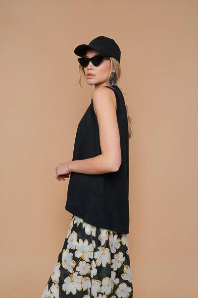 Top - Denza - Noir - Image 3