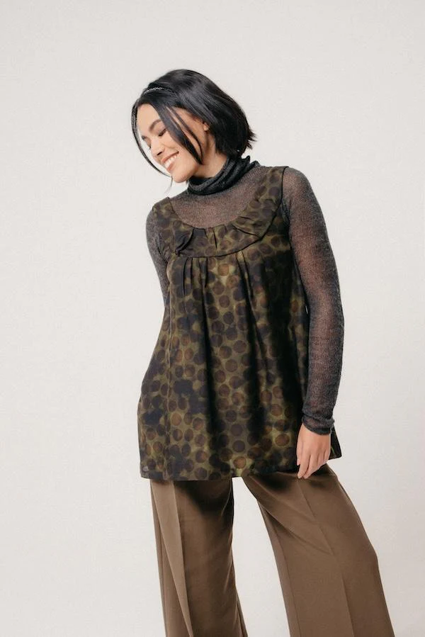 Top - Wanda - Olive - Image 2