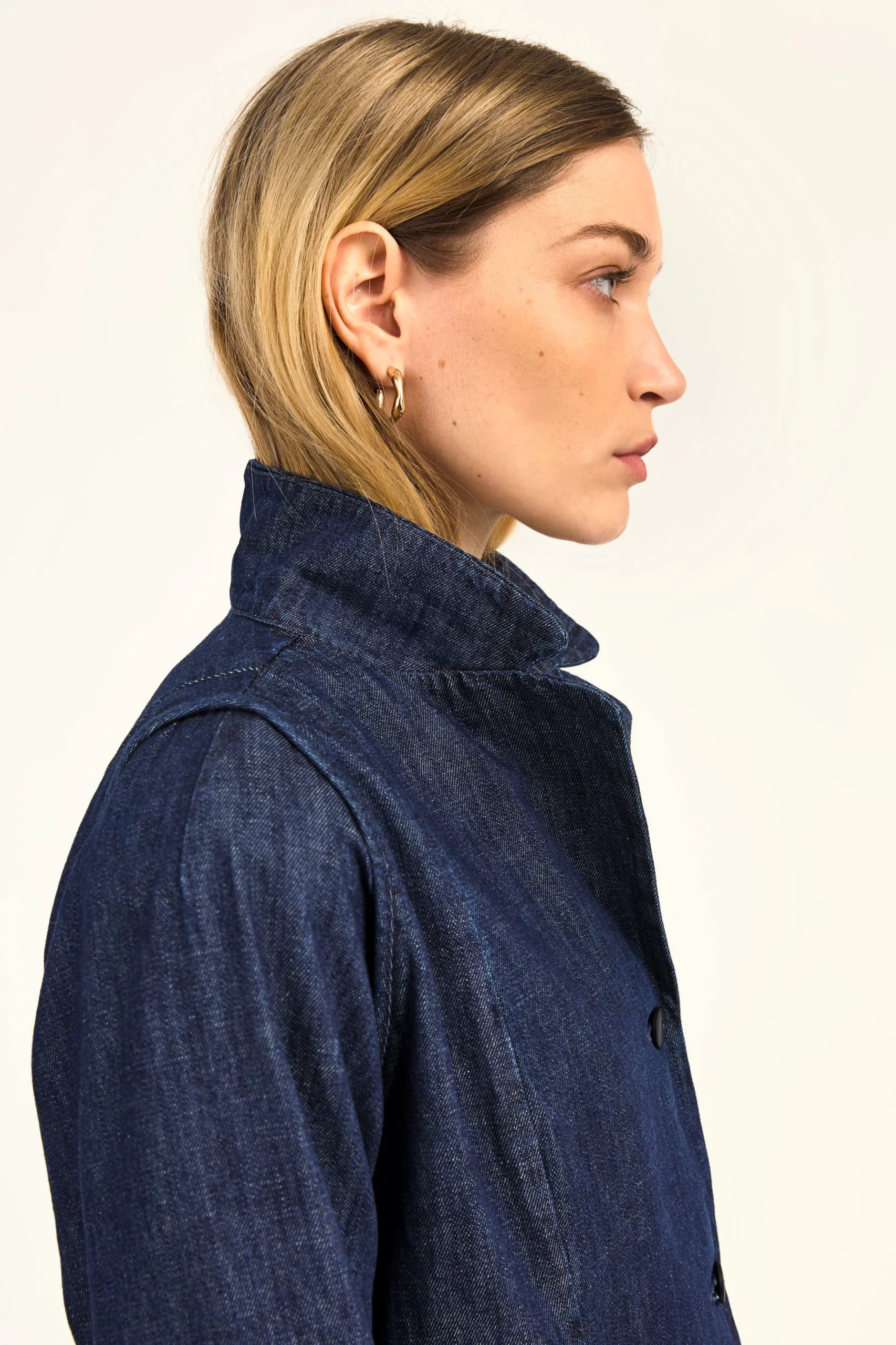 Veste - Flore - Denim Bleu - Image 3
