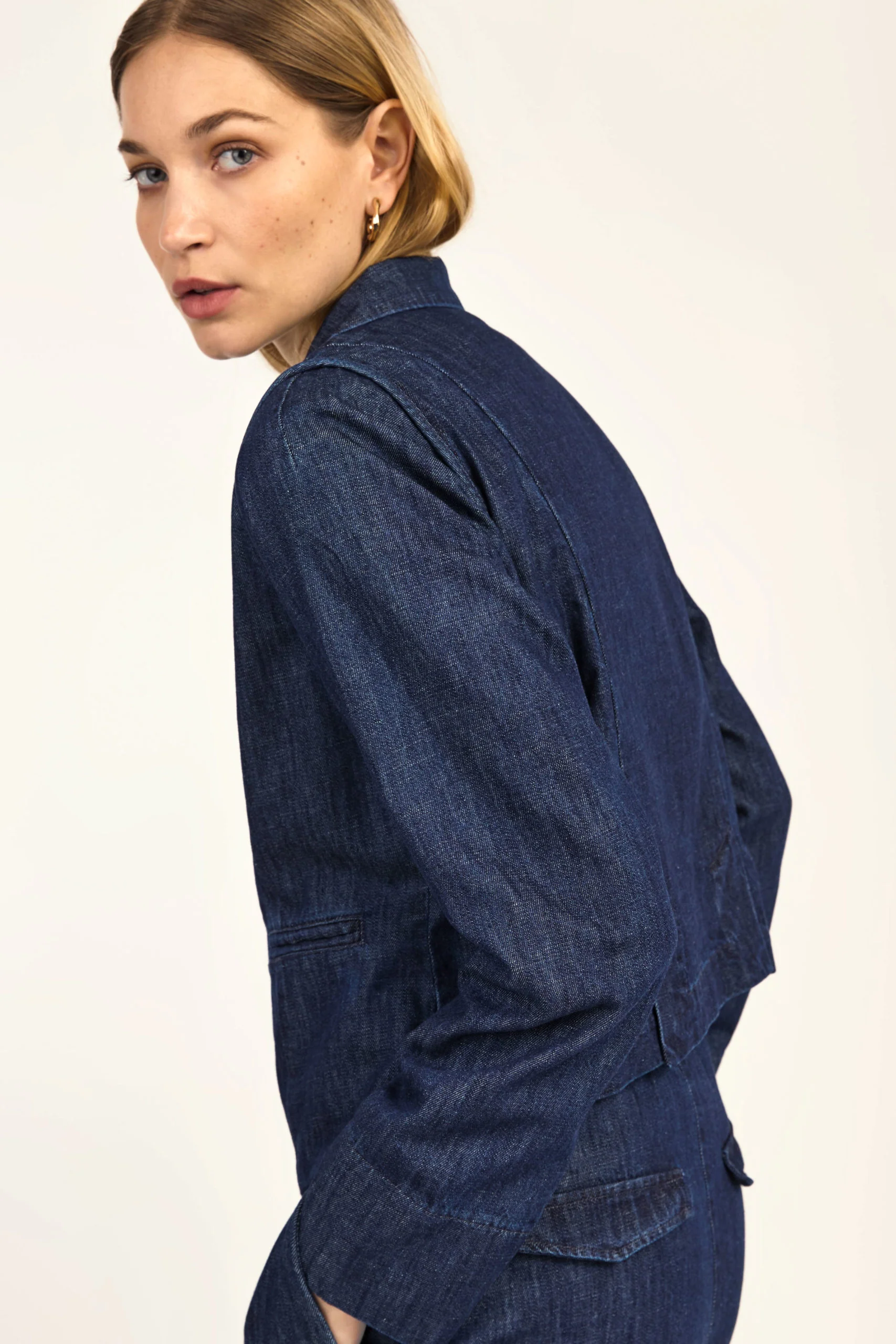 Veste - Flore - Denim Bleu - Image 4