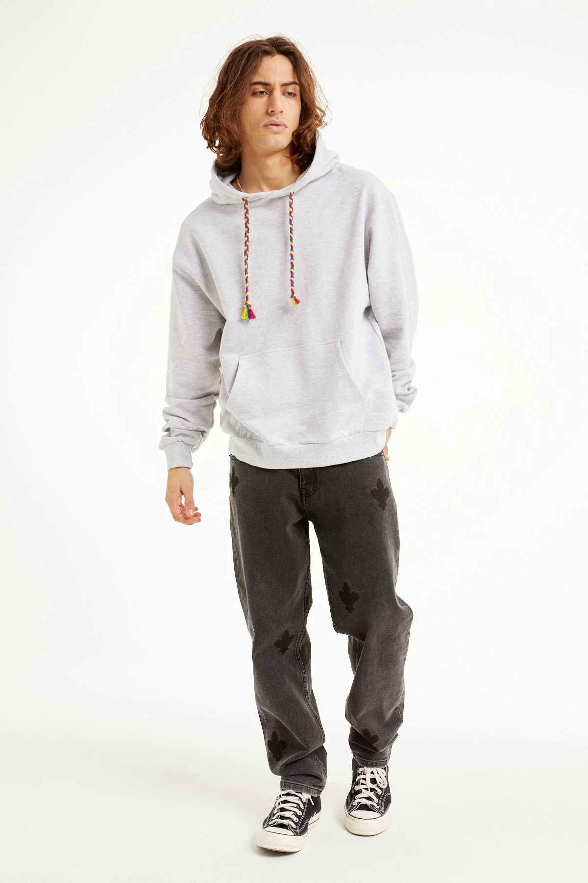 Sweat Limoge - Light Grey Melanged - Image 11