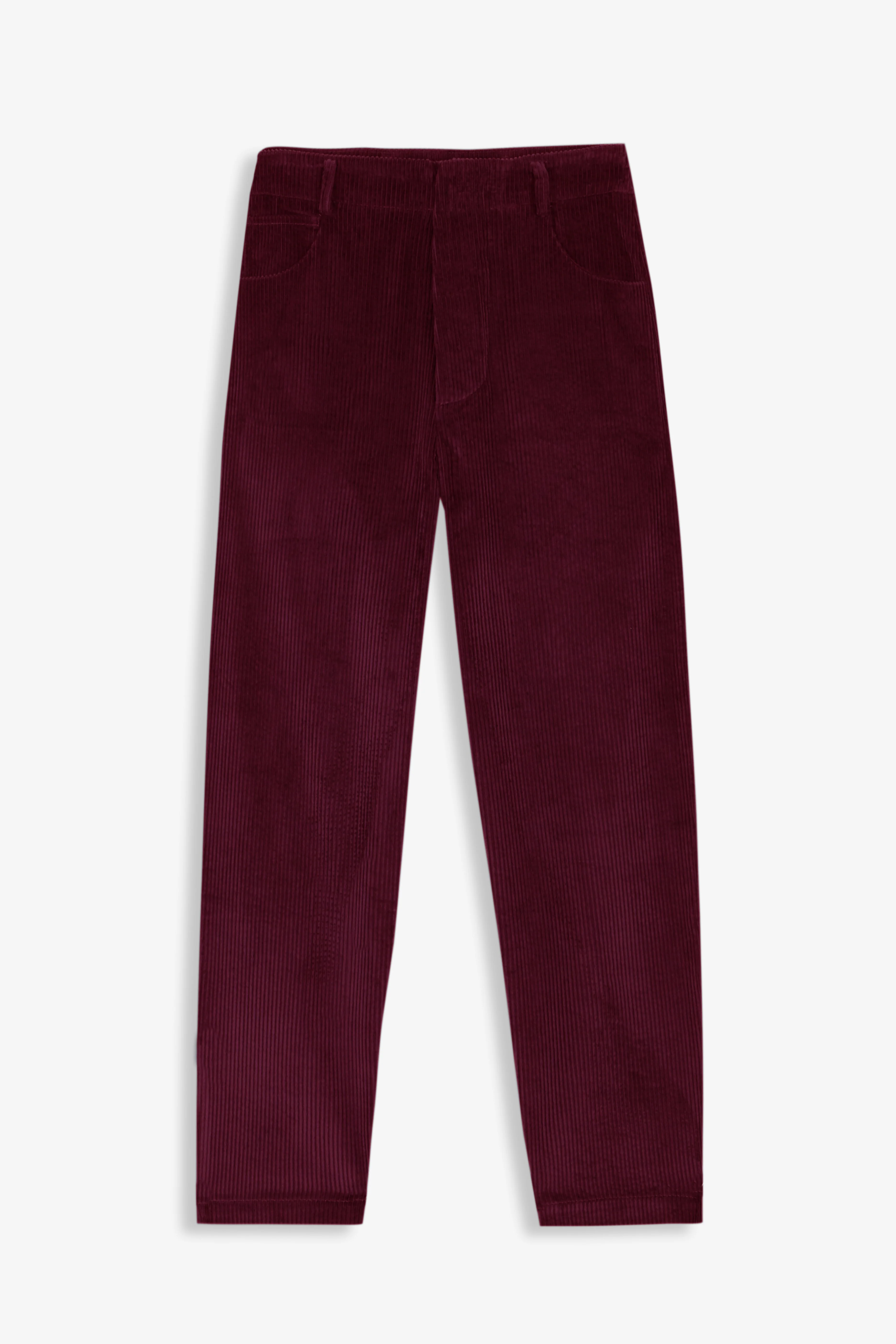 Pantalon Lola - Maroon Corduroy - Femme - Image 3