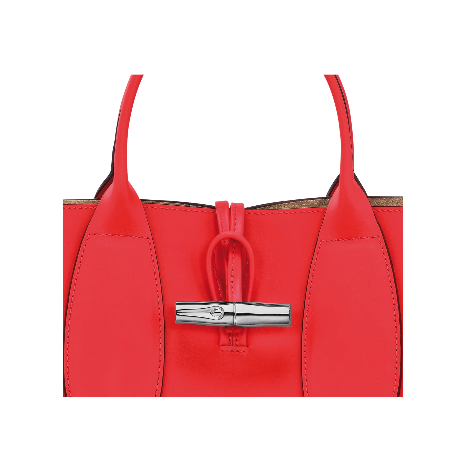 Sac À Main M - Roseau Box - Rouge - Image 5