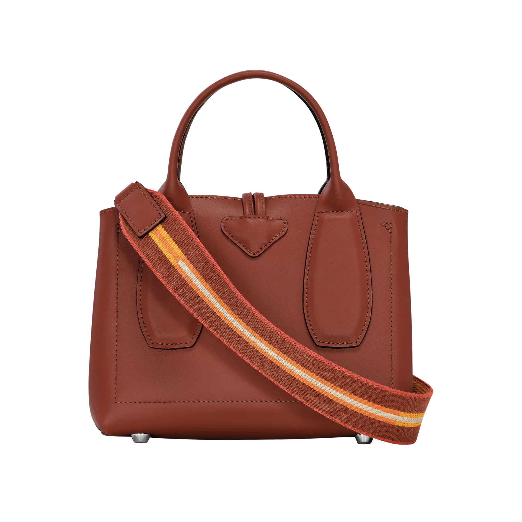 Sac À Main S - Roseau Box - Acajou - Image 4