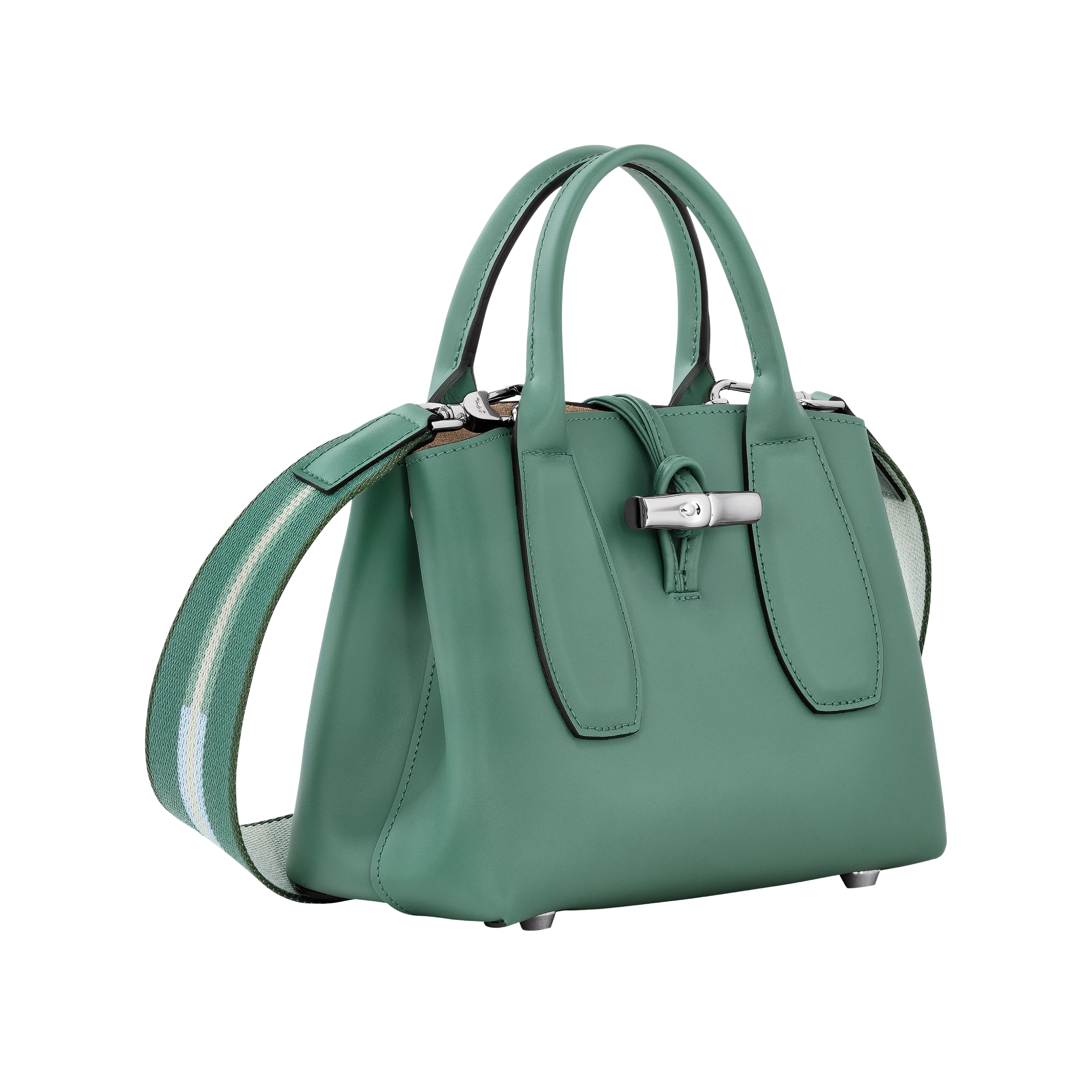 Sac À Main S - Roseau Box - Sauge - Image 3