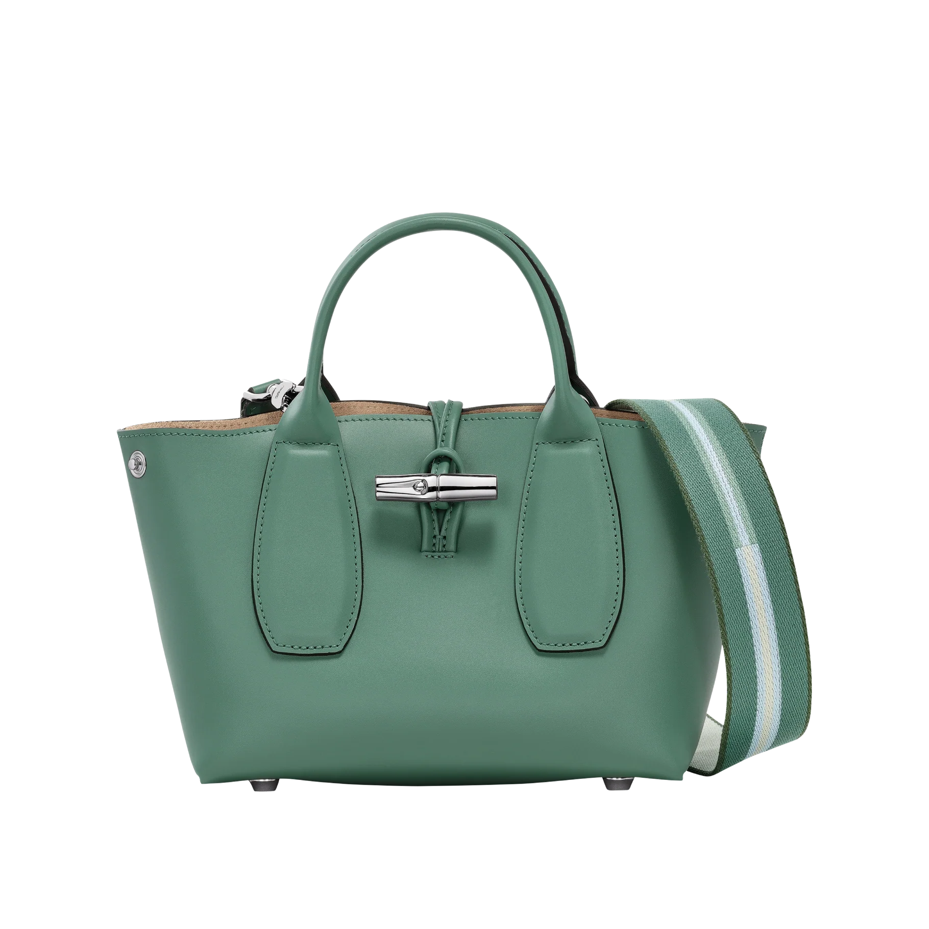Sac À Main S - Roseau Box - Sauge - Image 5