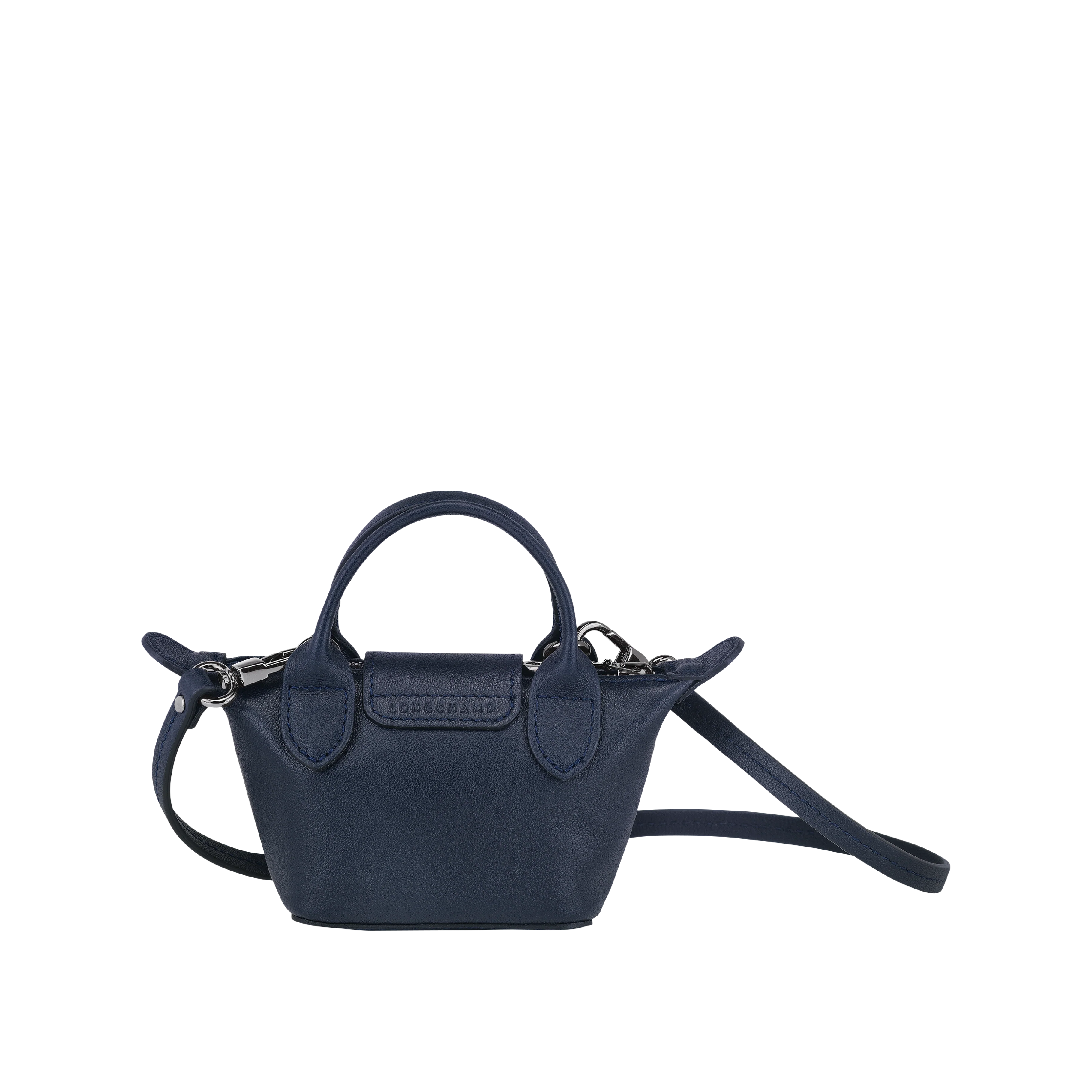 Sac Porté Travers XS - Le Pliage Cuir - Navy - Image 3