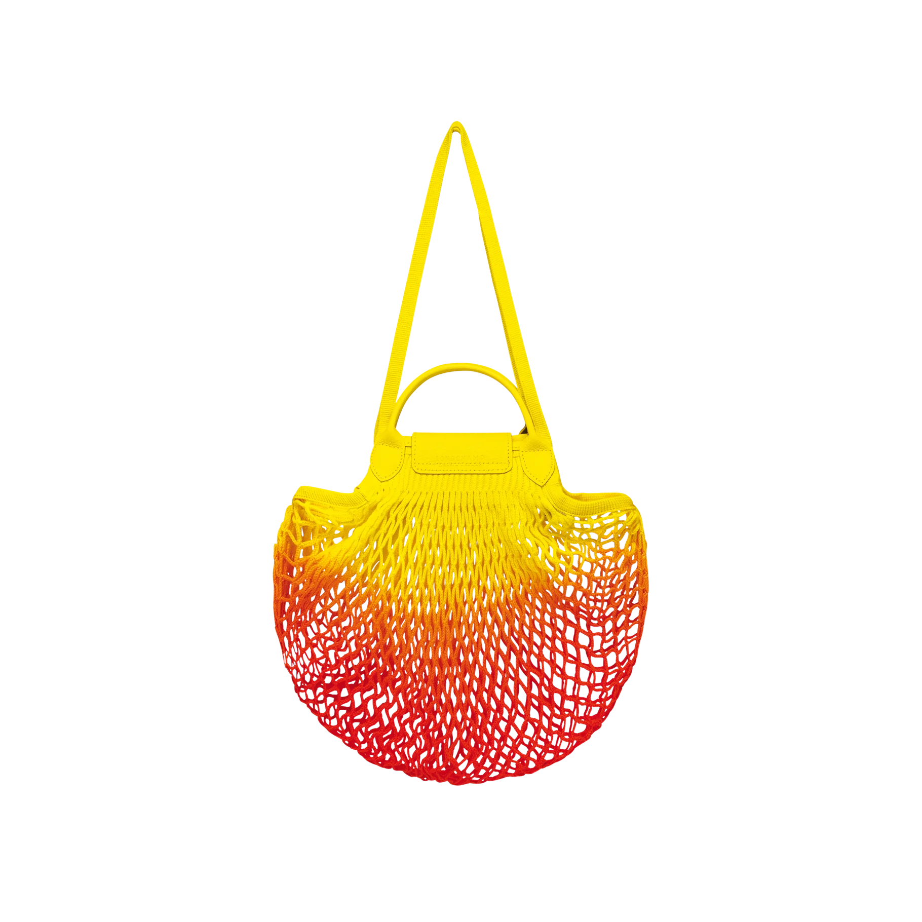 Sac Filet L - Le Pliage Filet Tie And Dye - Jaune/Orange - Image 4