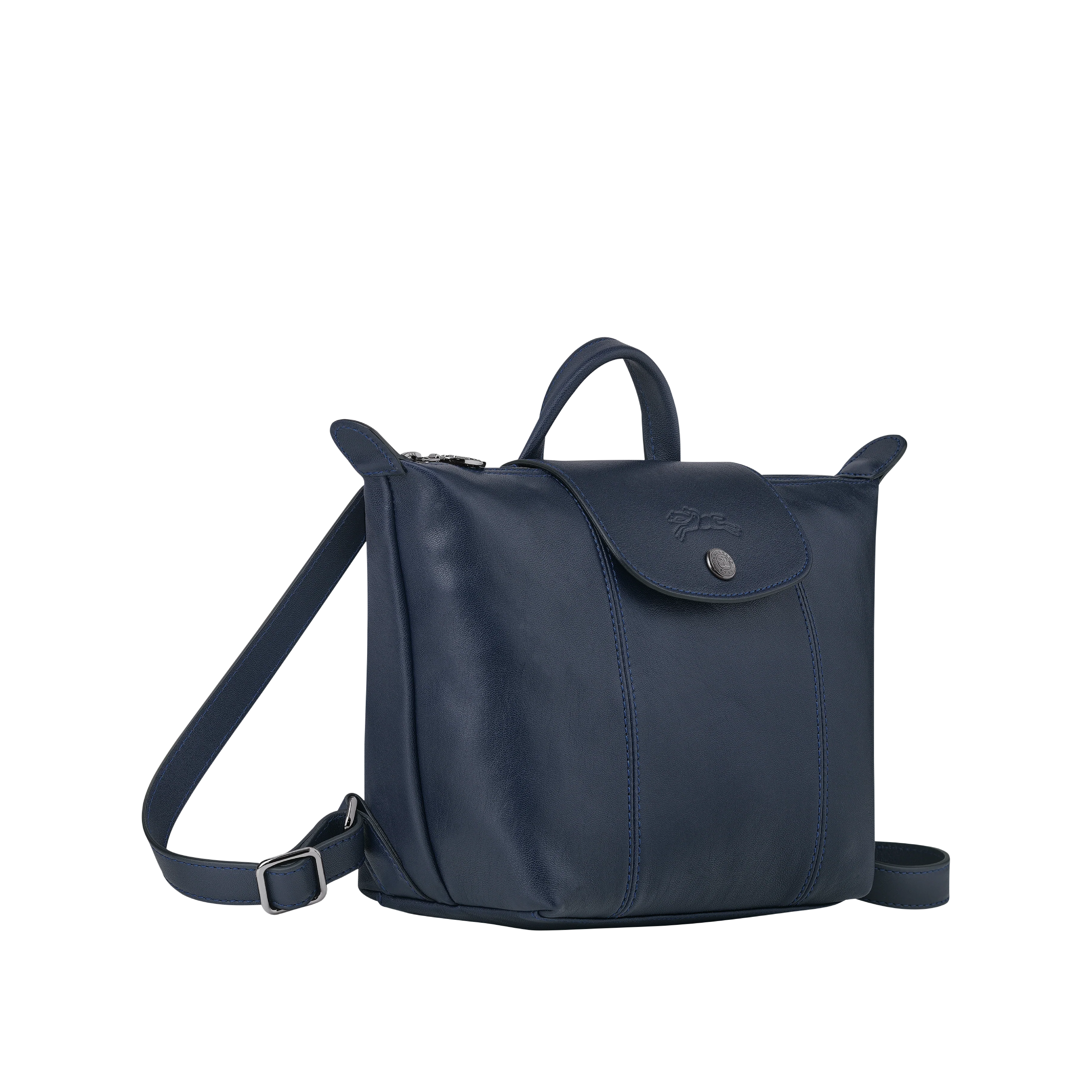 Sac À Dos - Le Pliage Cuir - Navy - Image 3