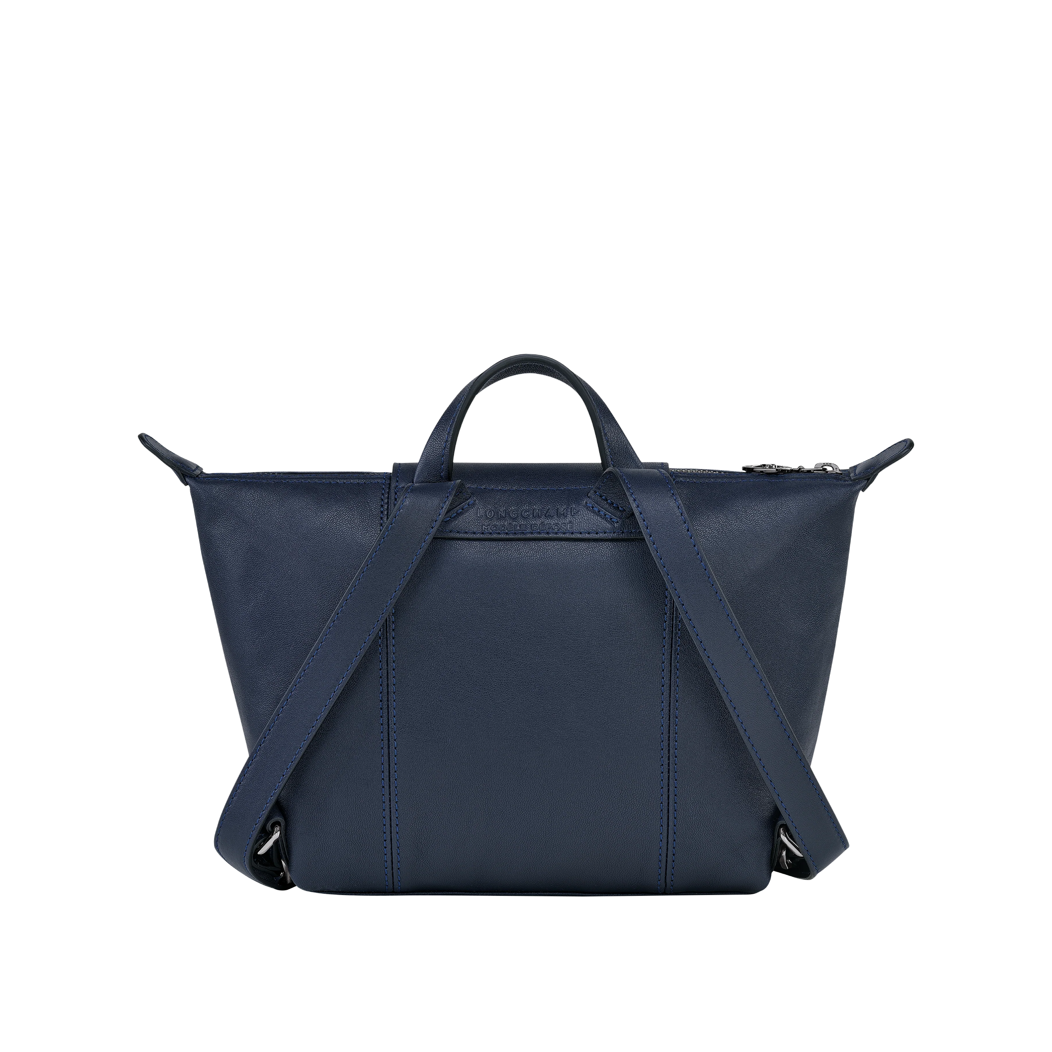 Sac À Dos - Le Pliage Cuir - Navy - Image 4