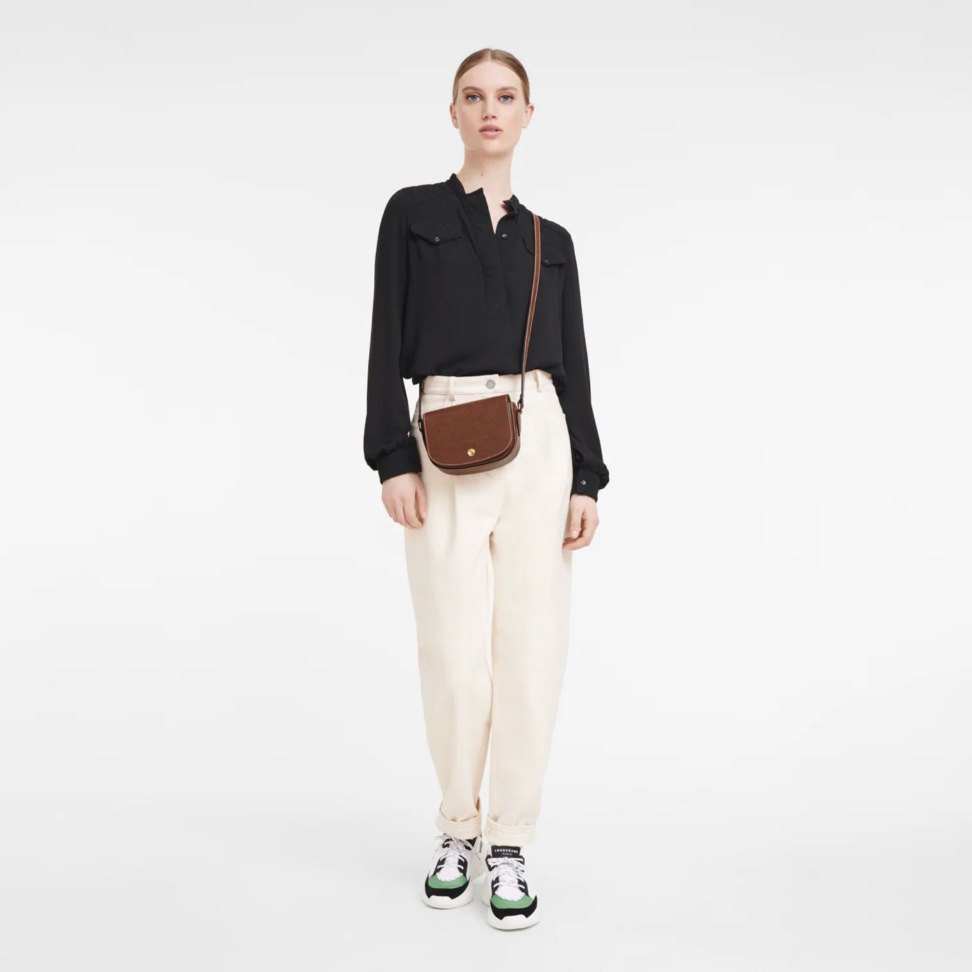 Sac Bandoulière XS - Epure - Brun - Image 2