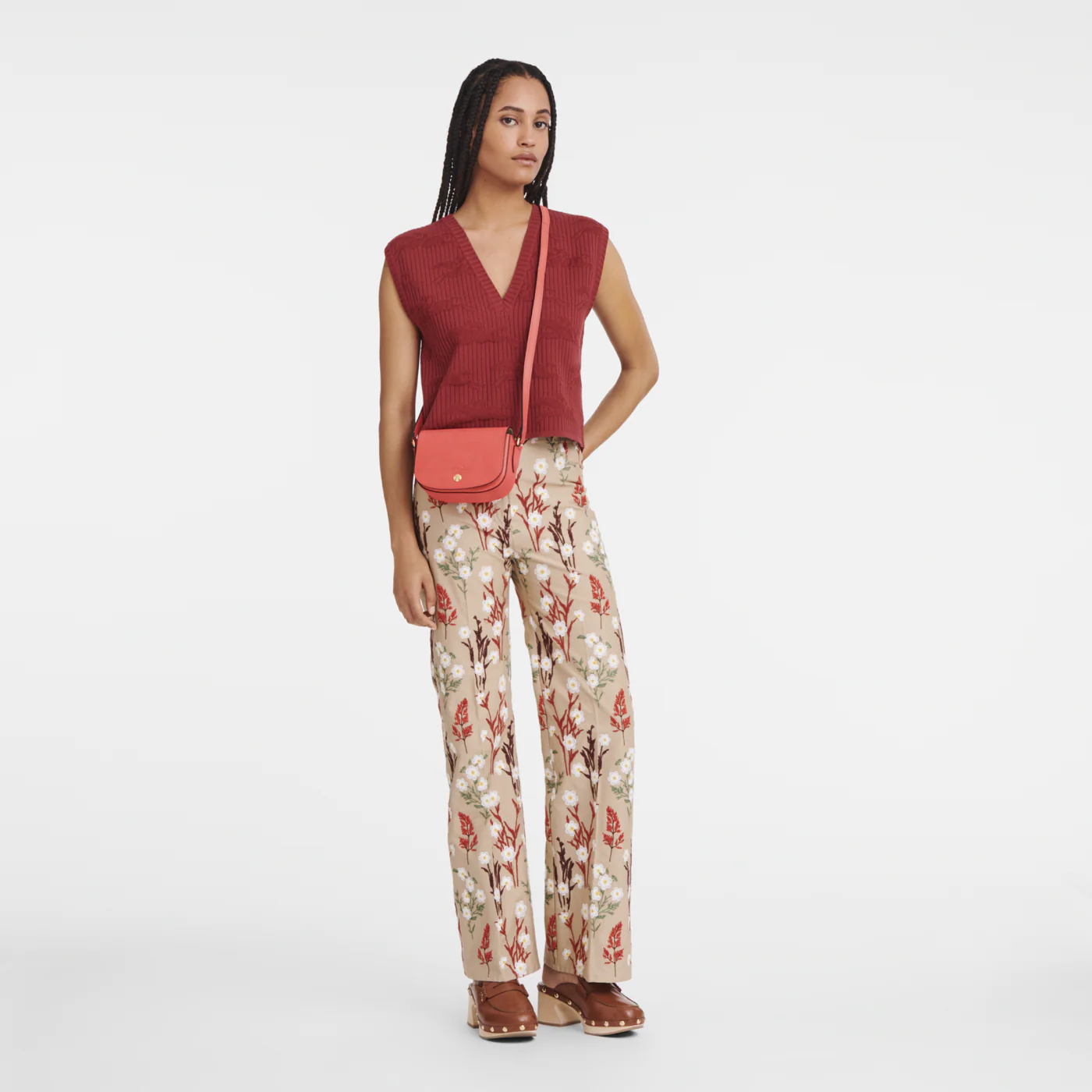 Sac Bandoulière XS - Epure - Fraise - Image 2