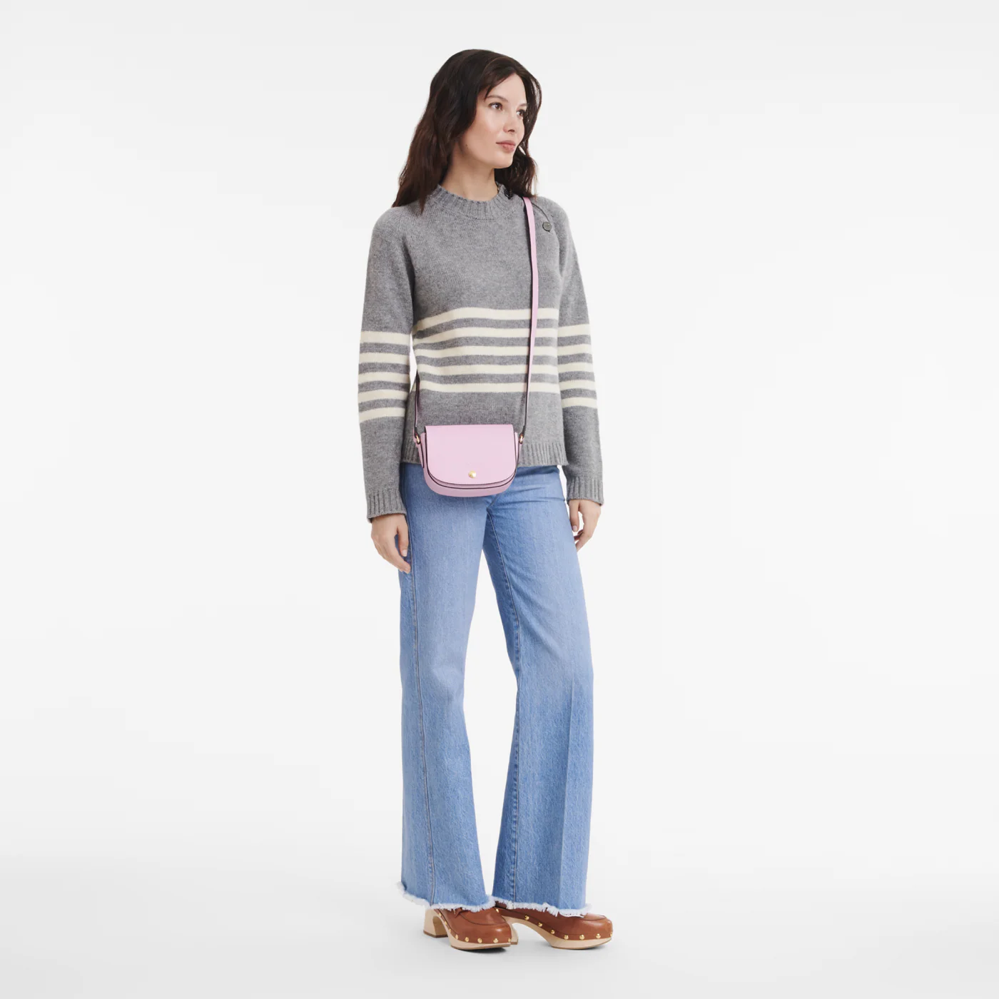 Sac Bandoulière XS - Epure - Rose - Image 2