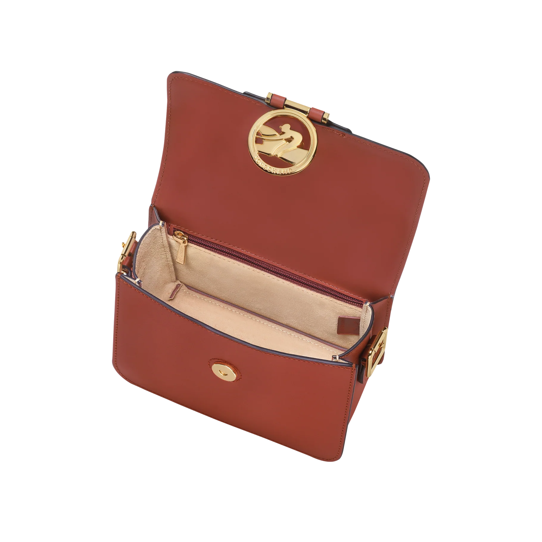 Sac Bandoulière S - Box-Trot - Acajou - Image 2
