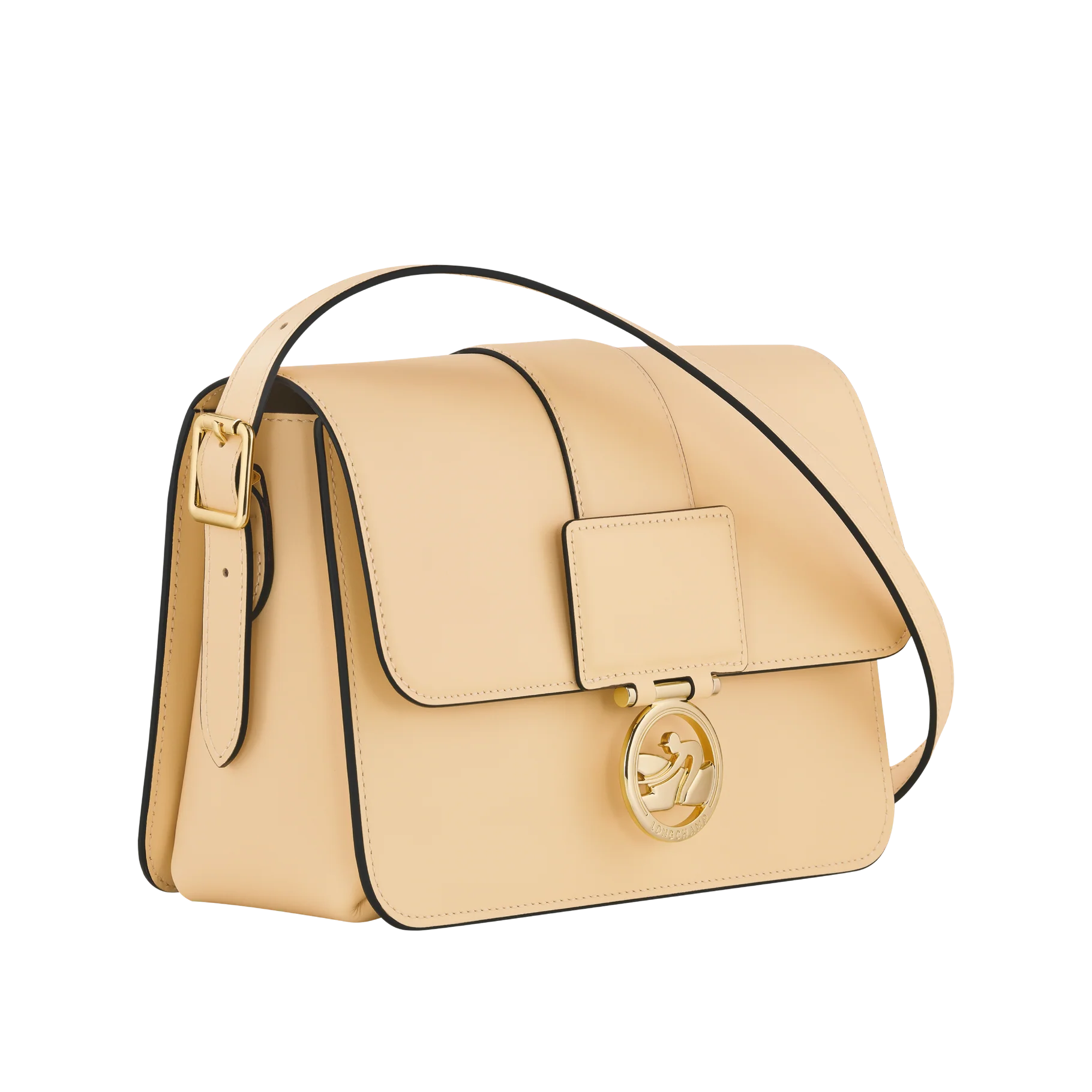 Sac Bandoulière M - Box-Trot - Paille - Image 3