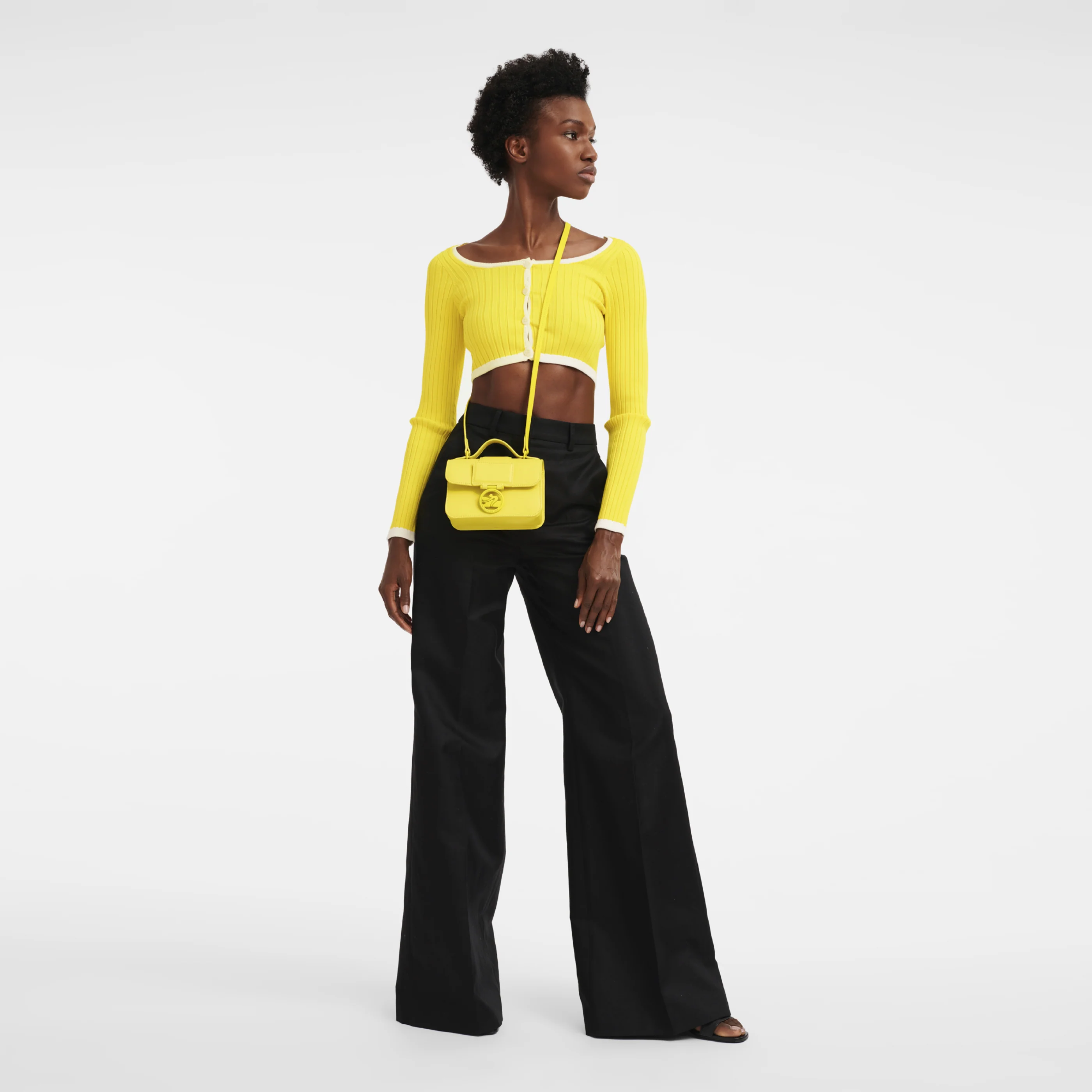 Sac Bandoulière XS - Box-Trot Colors - Citron - Image 2
