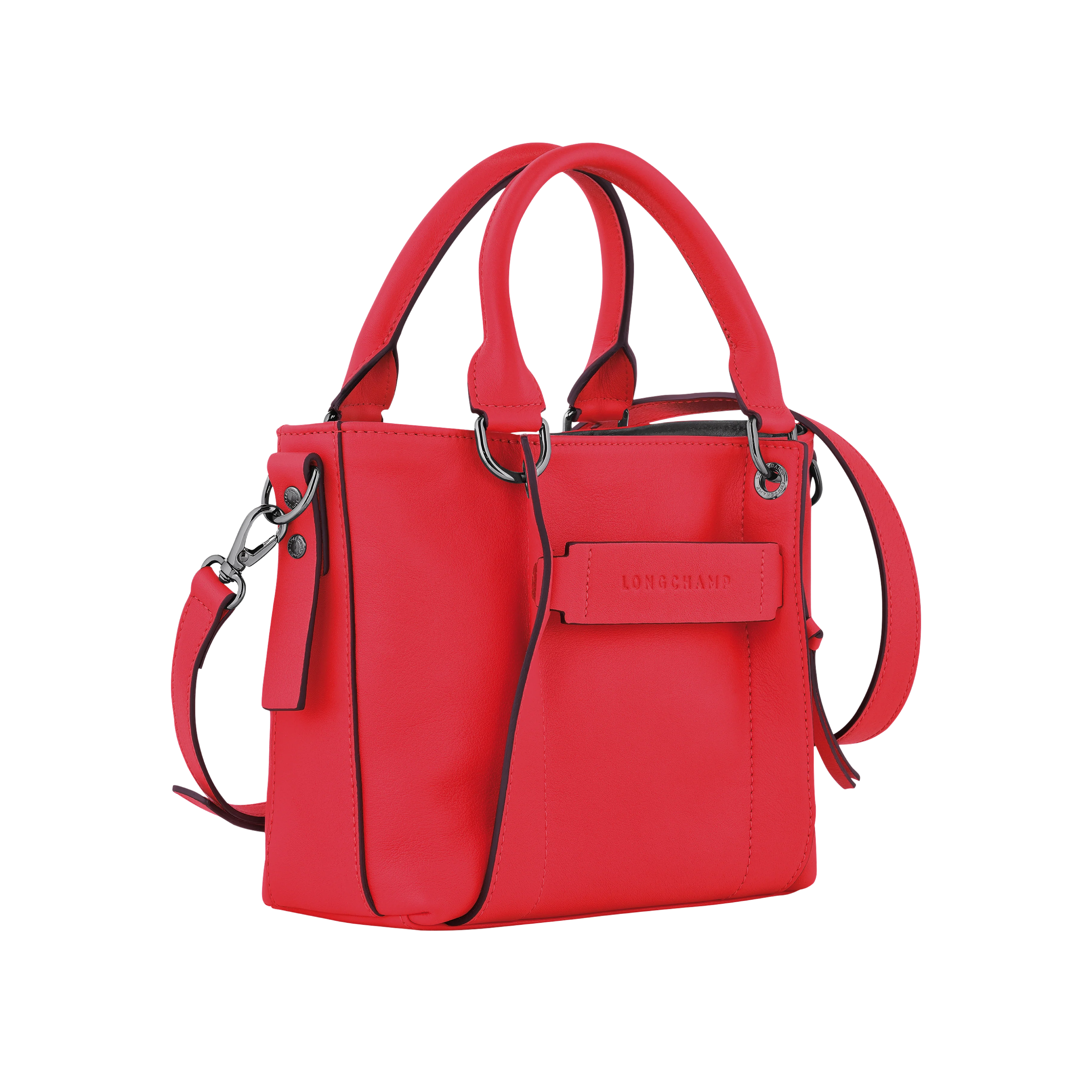 Sac À Main S - Longchamp 3D - Rouge - Image 3