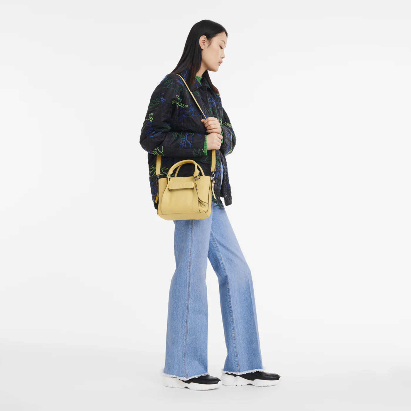 Sac À Main S - Longchamp 3D - Blé - Image 2