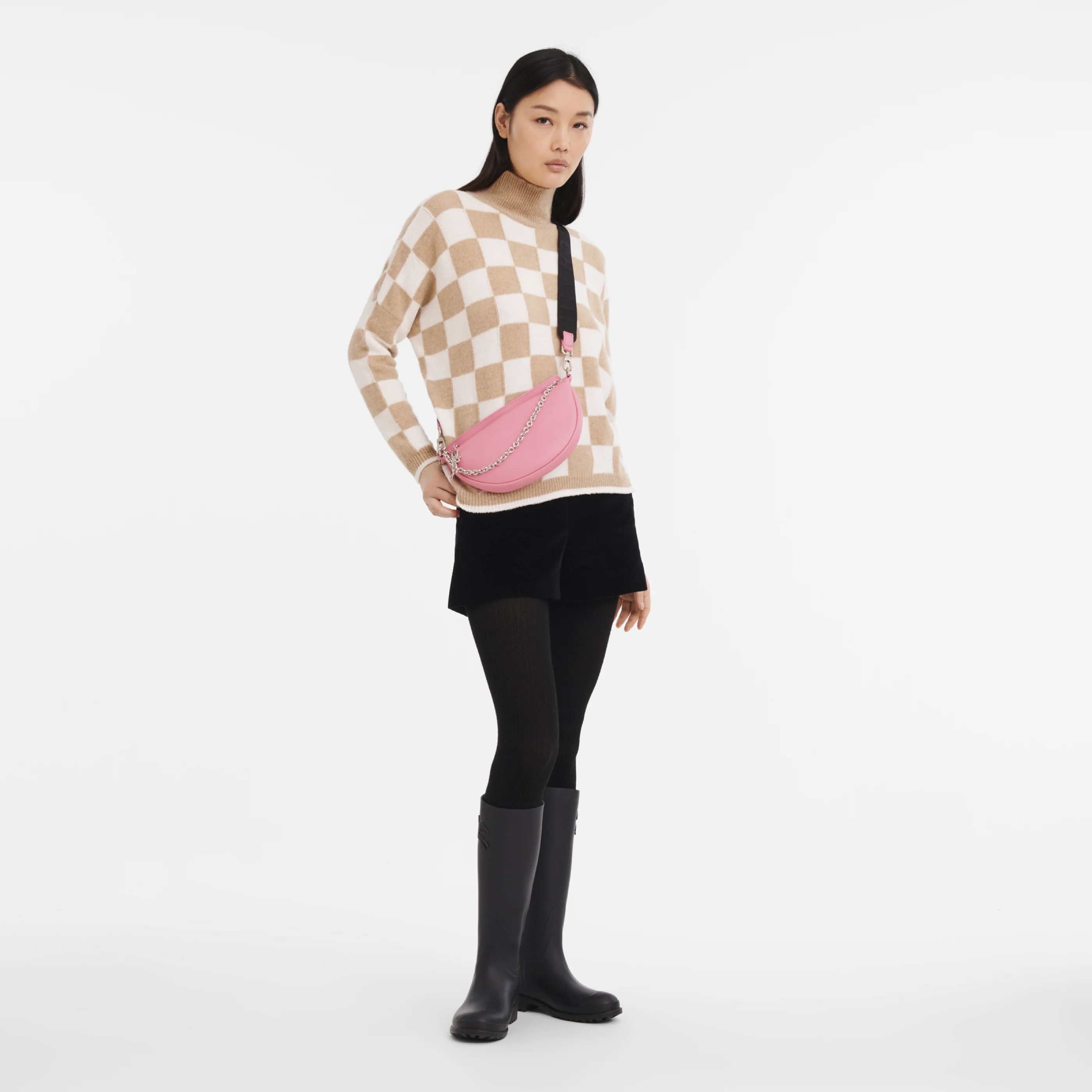 Sac Bandoulière S - Smile - Rose - Image 2