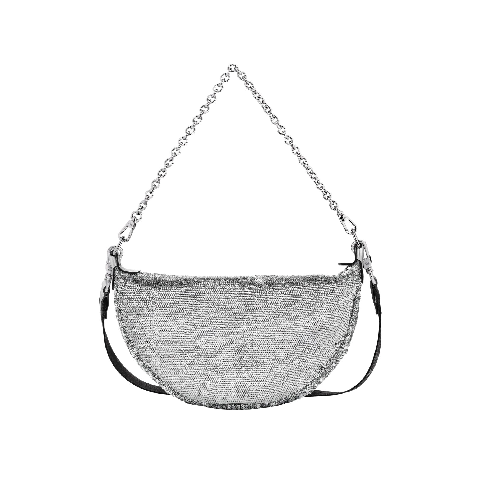 Sac Bandoulière S - Smile Glitter - Argent - Image 4