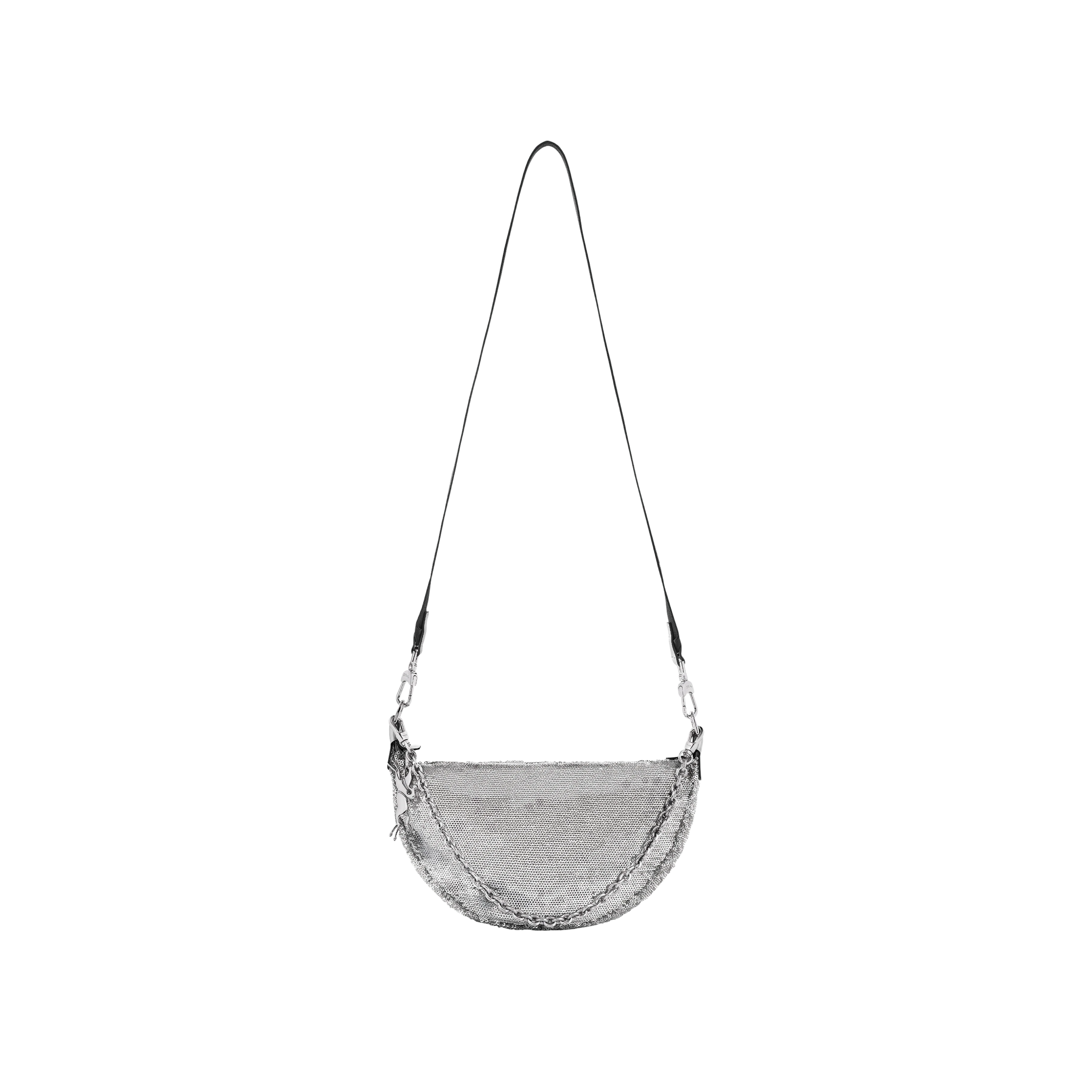 Sac Bandoulière S - Smile Glitter - Argent - Image 5