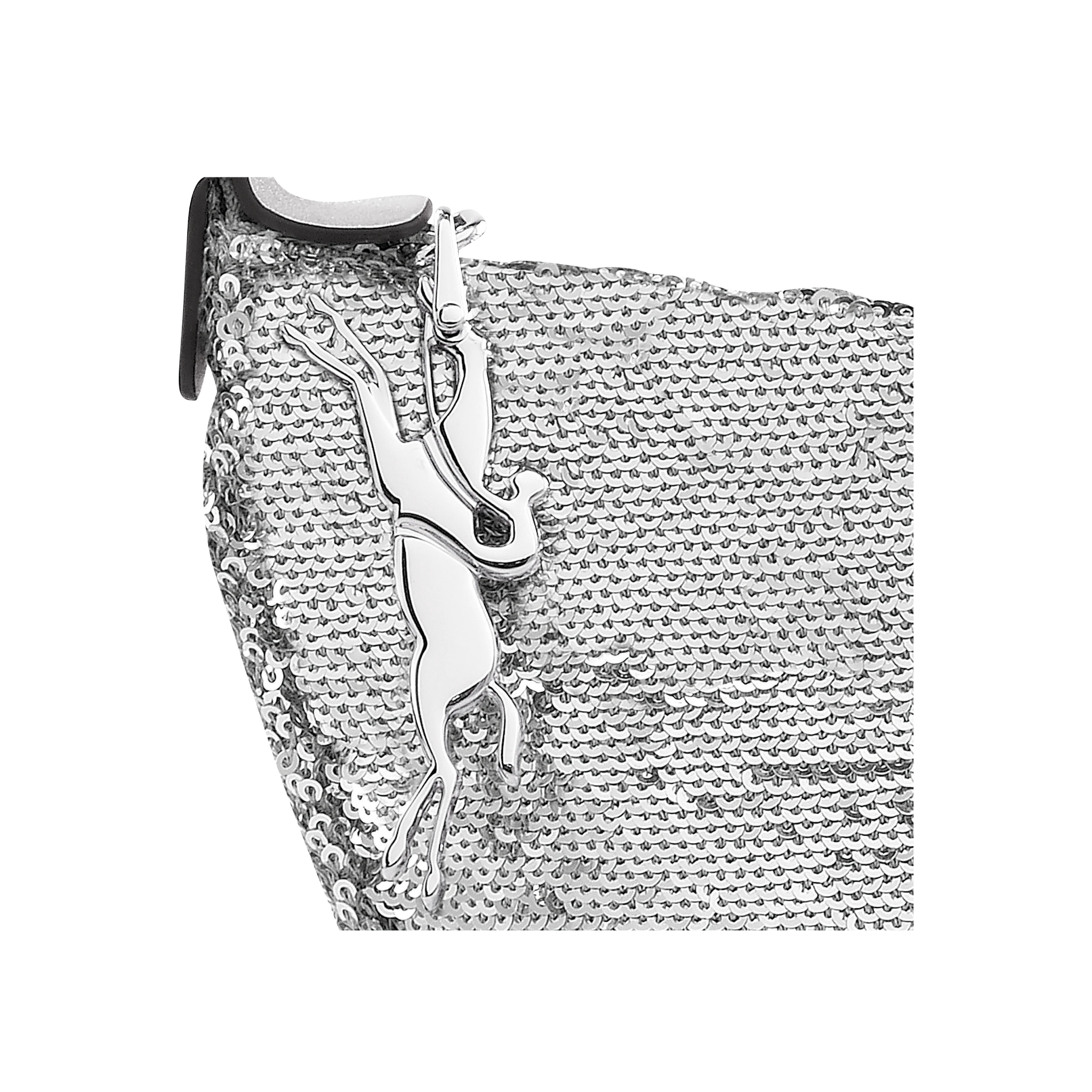 Sac Bandoulière S - Smile Glitter - Argent - Image 7
