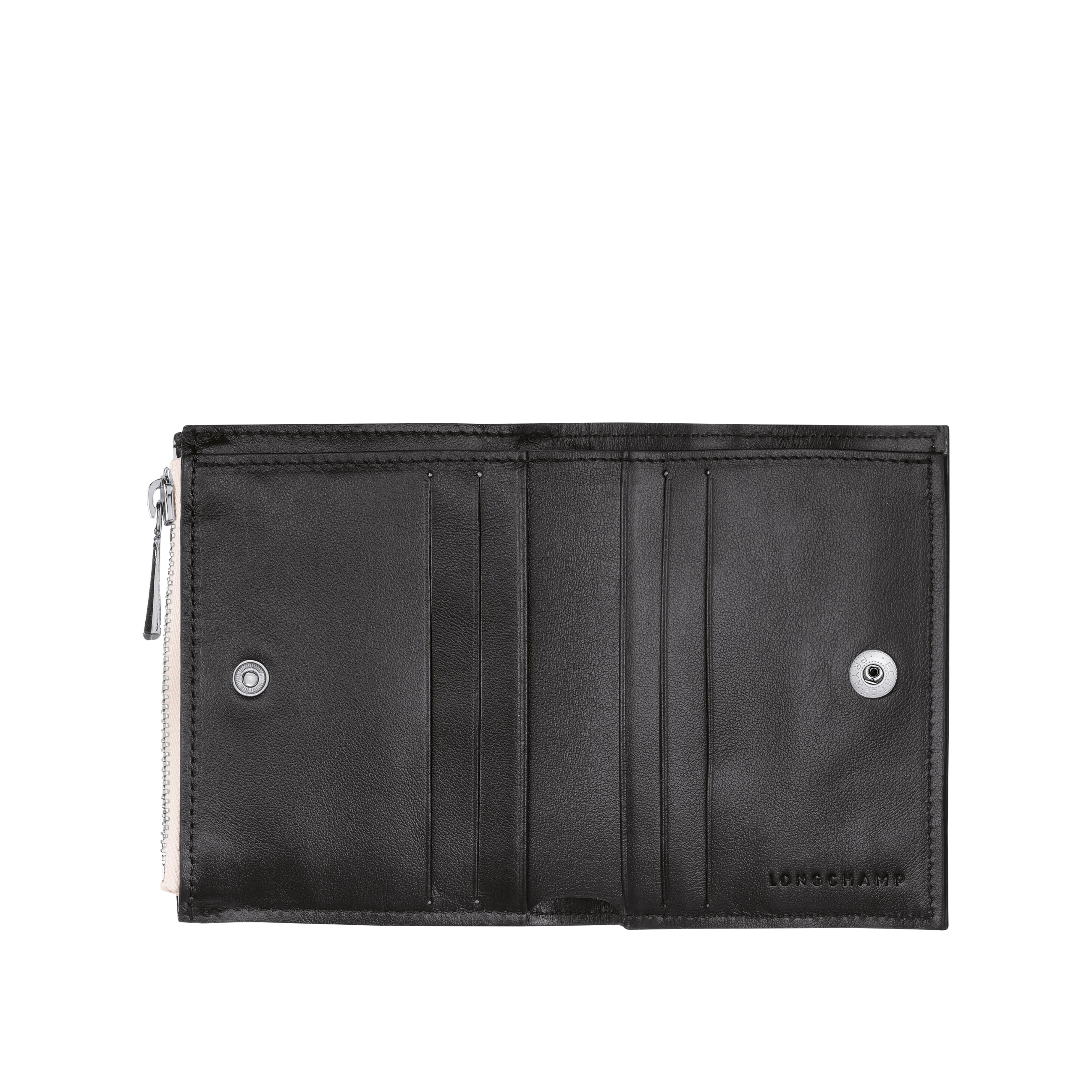 Portefeuille Compact - Roseau Croco - Poudre - Image 2