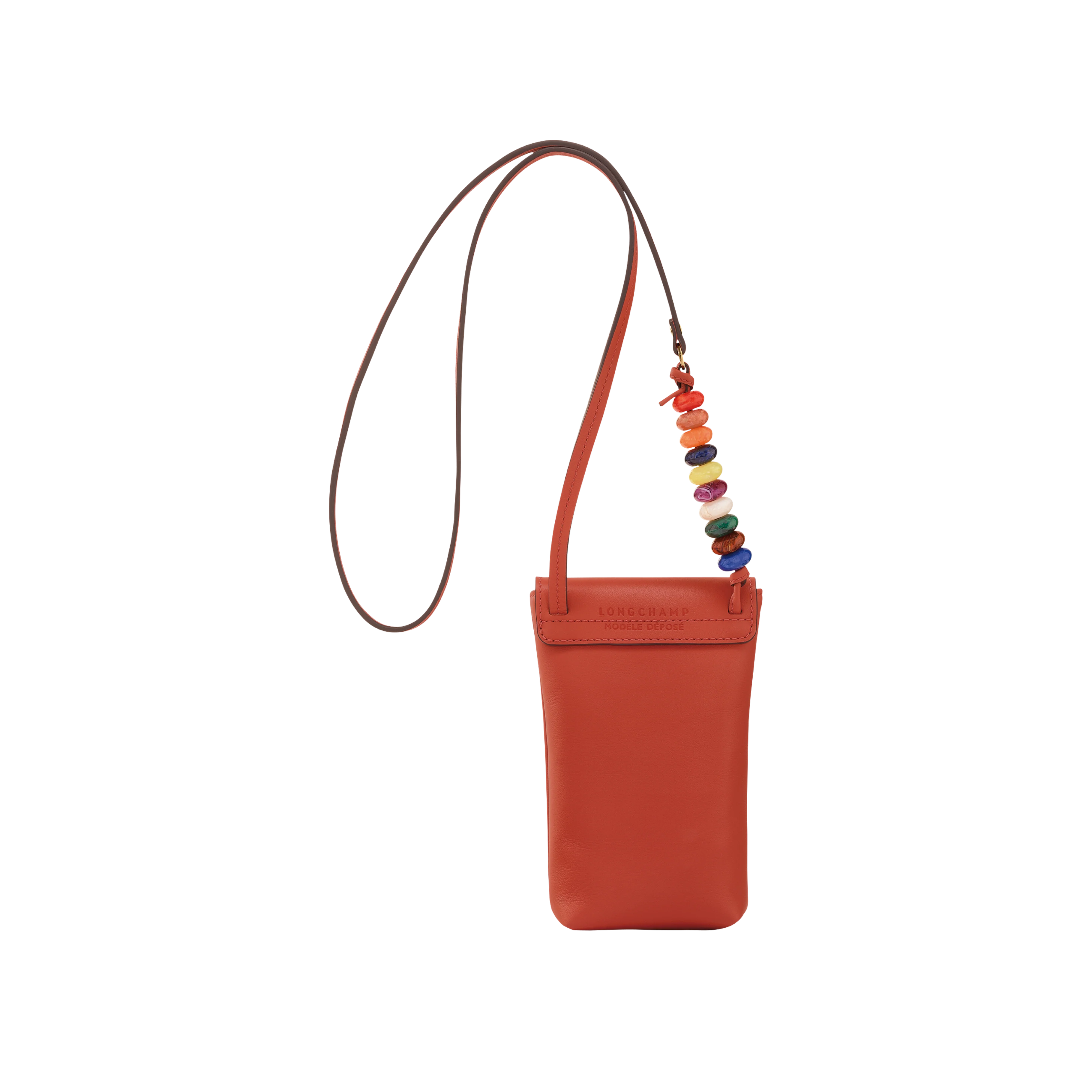 Etui Téléphone Avec Cordon - Le Pliage Grigri - Sienne - Image 4