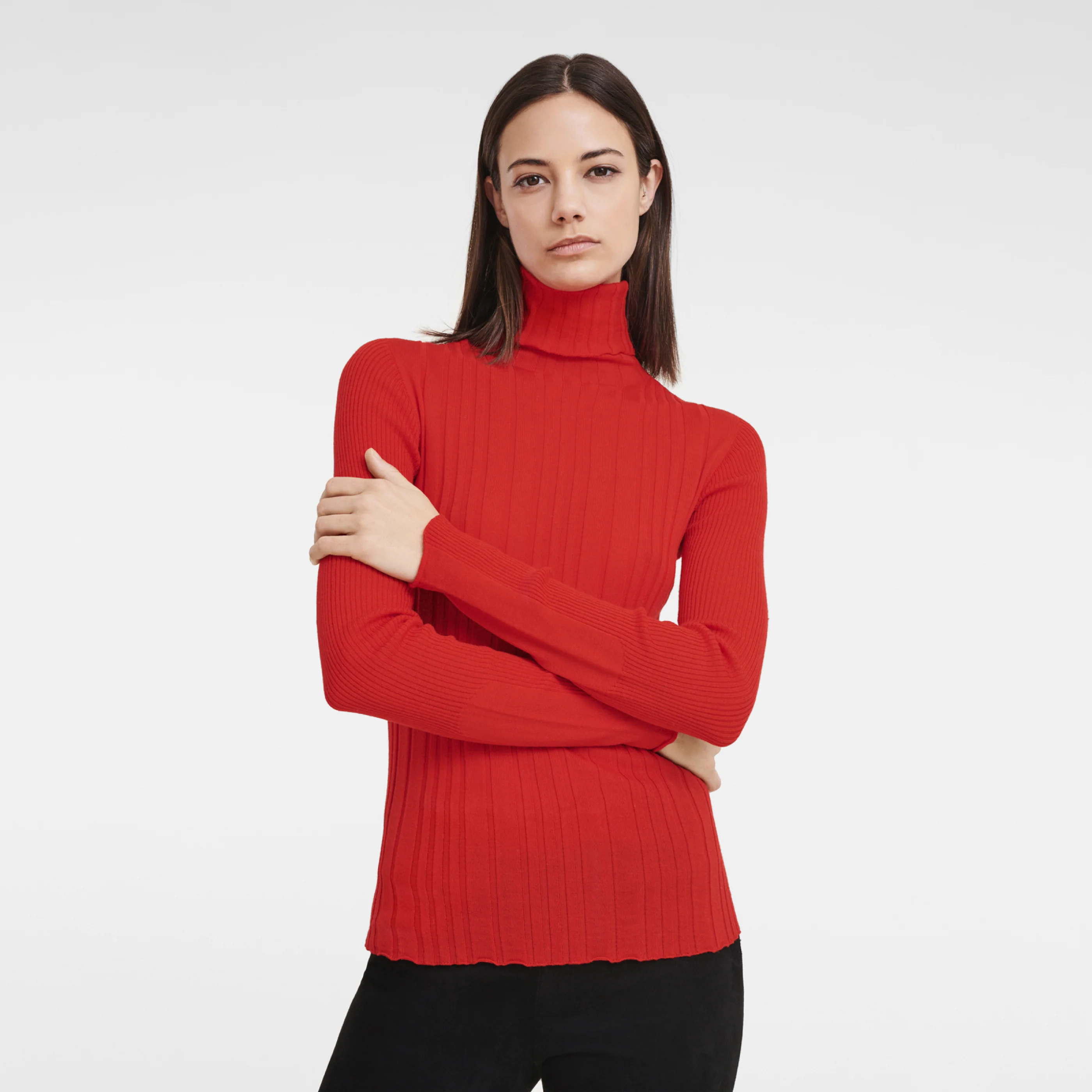 Pull - Prêt À Porter Laine - Rouge Kiss - Image 2