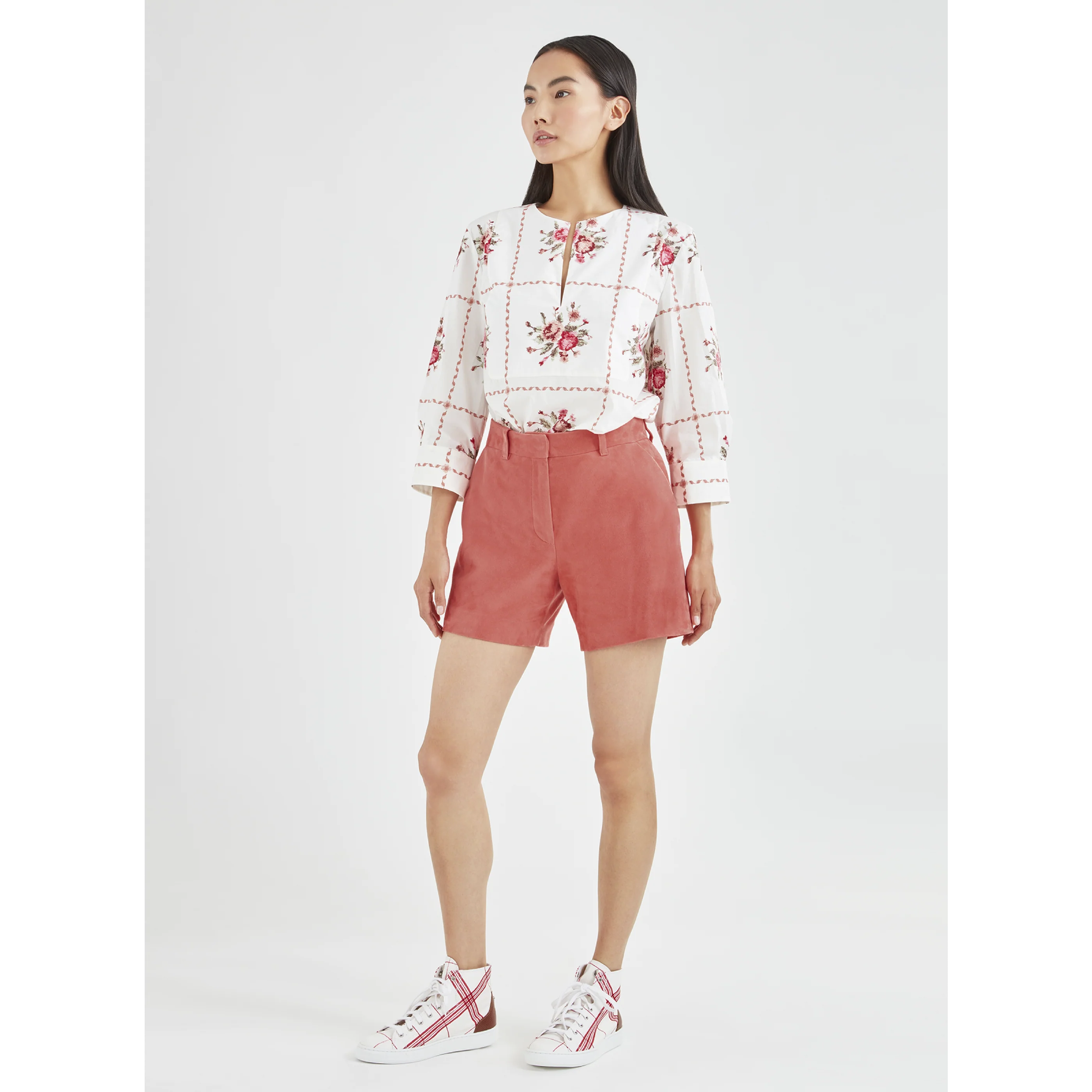 Short - Camoscio - Corail - Image 2