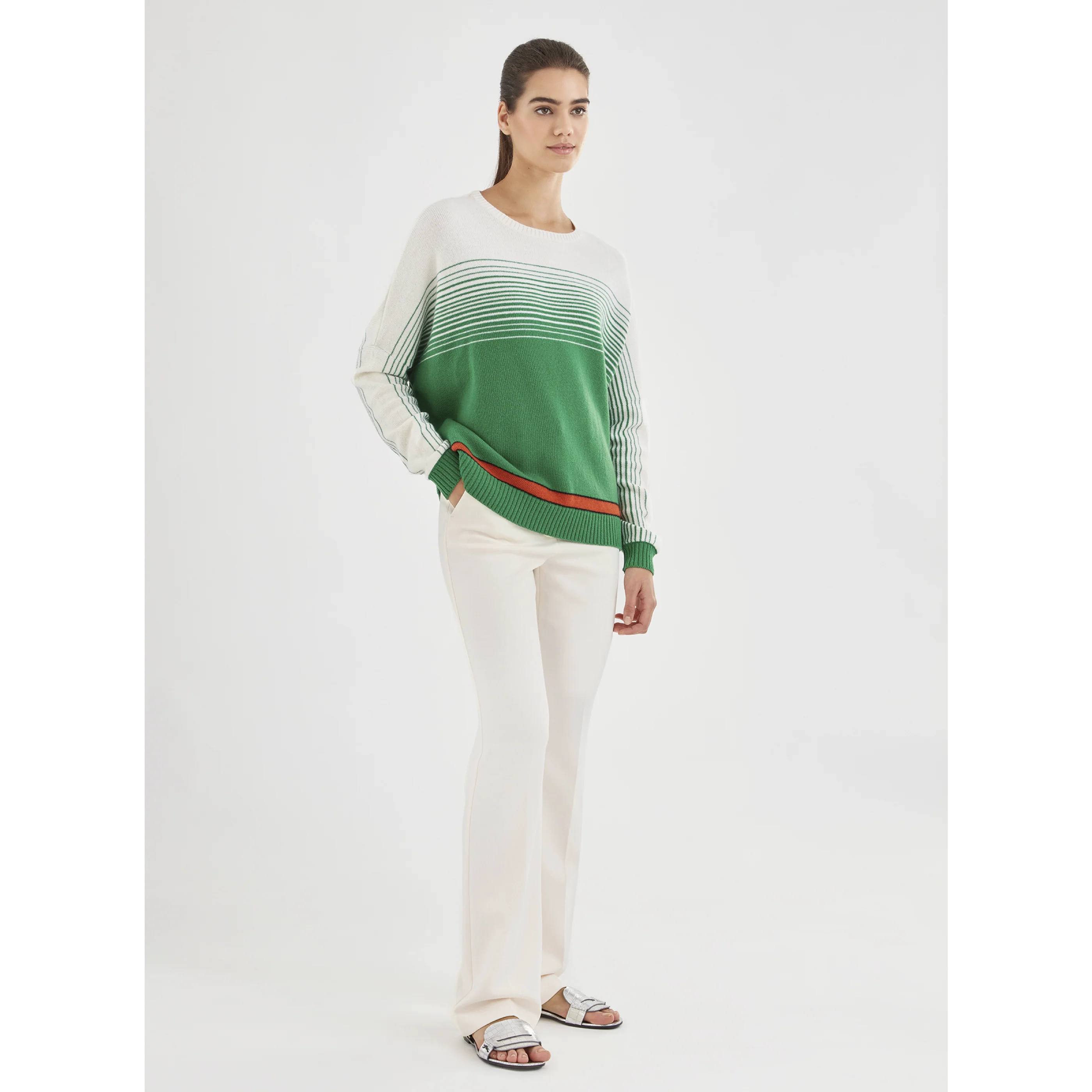 Pull - Losange - Vert - Image 2