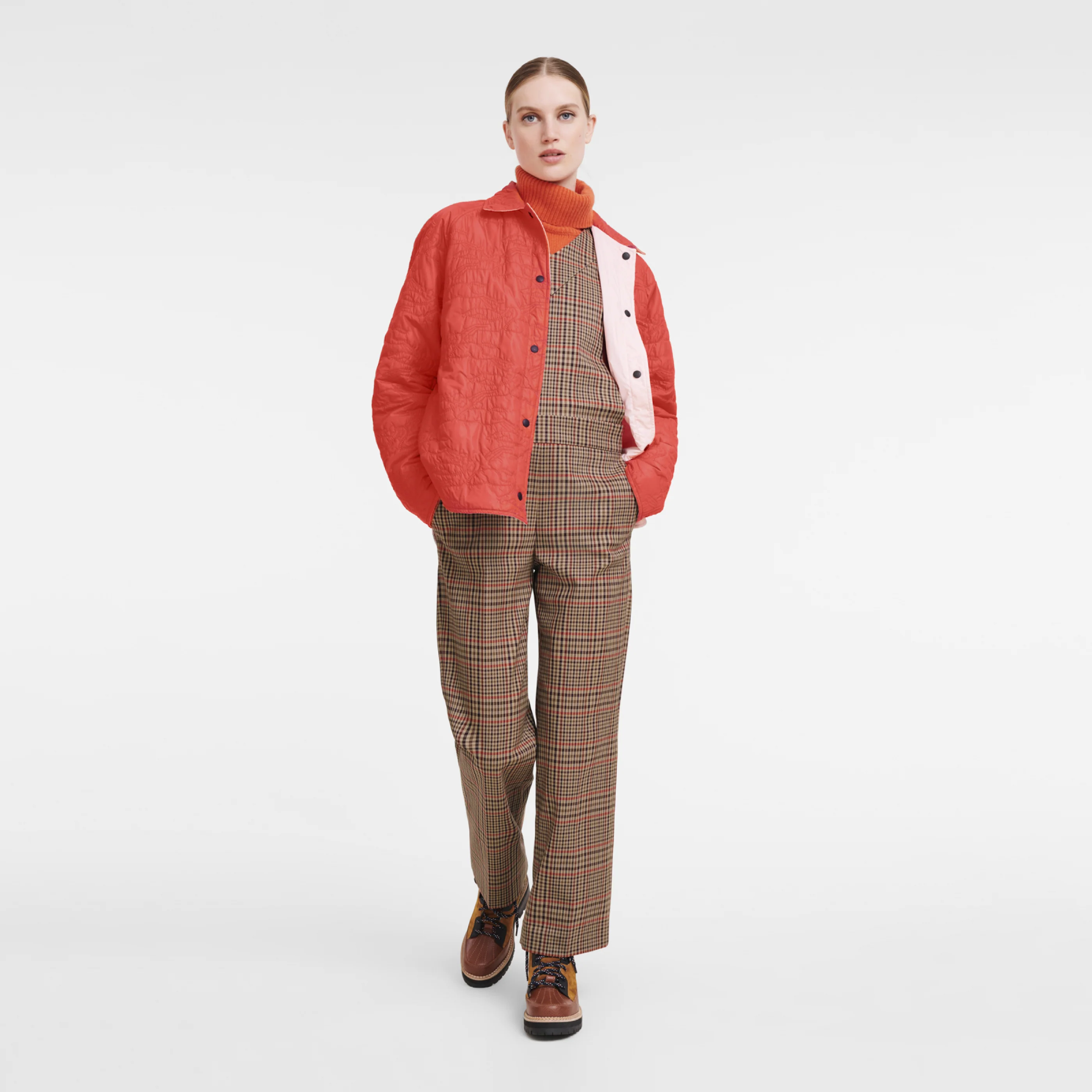 Veste Réversible - Nylon Réversible - Orange/Rose - Image 2