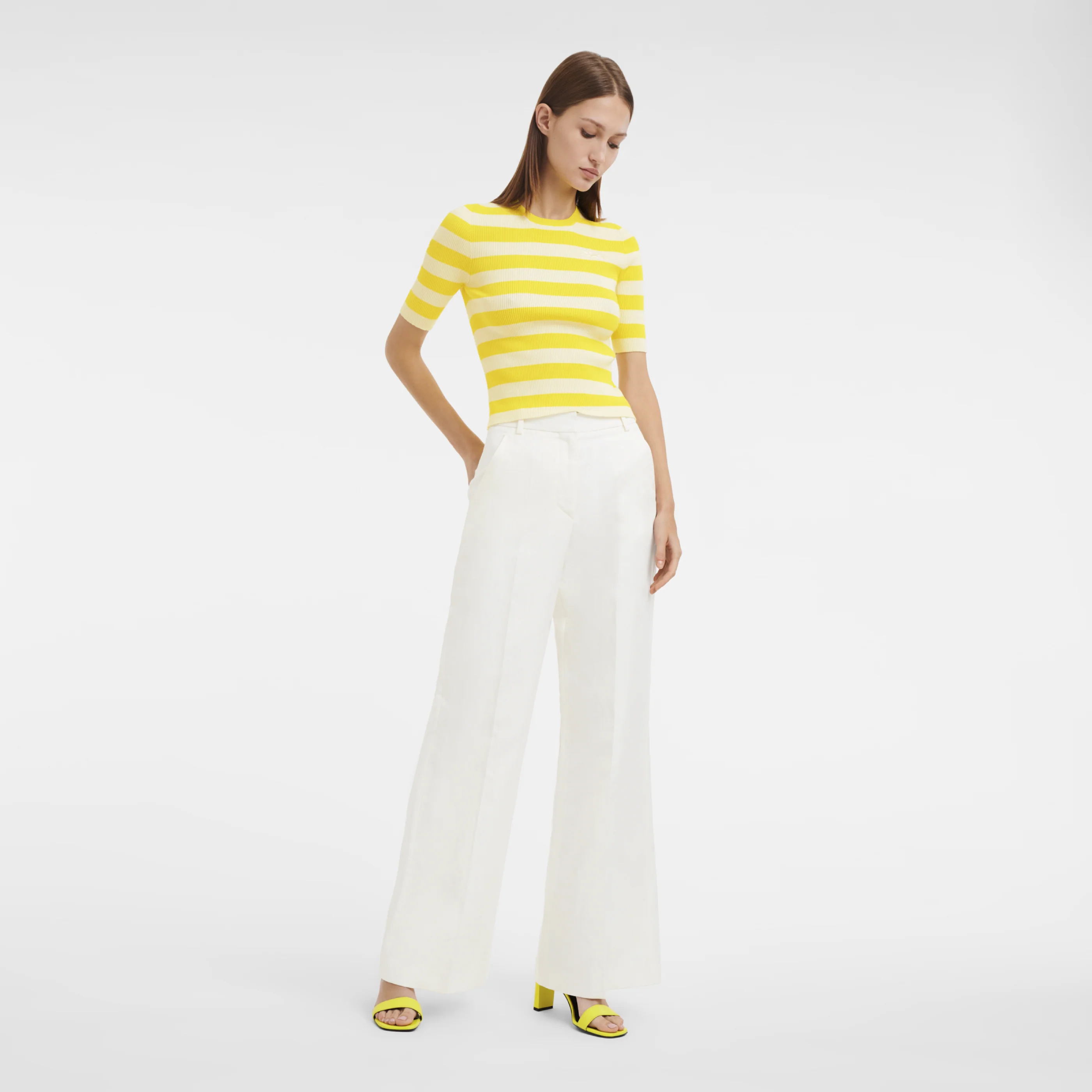 Pantalon - Lin - Ecru - Image 2
