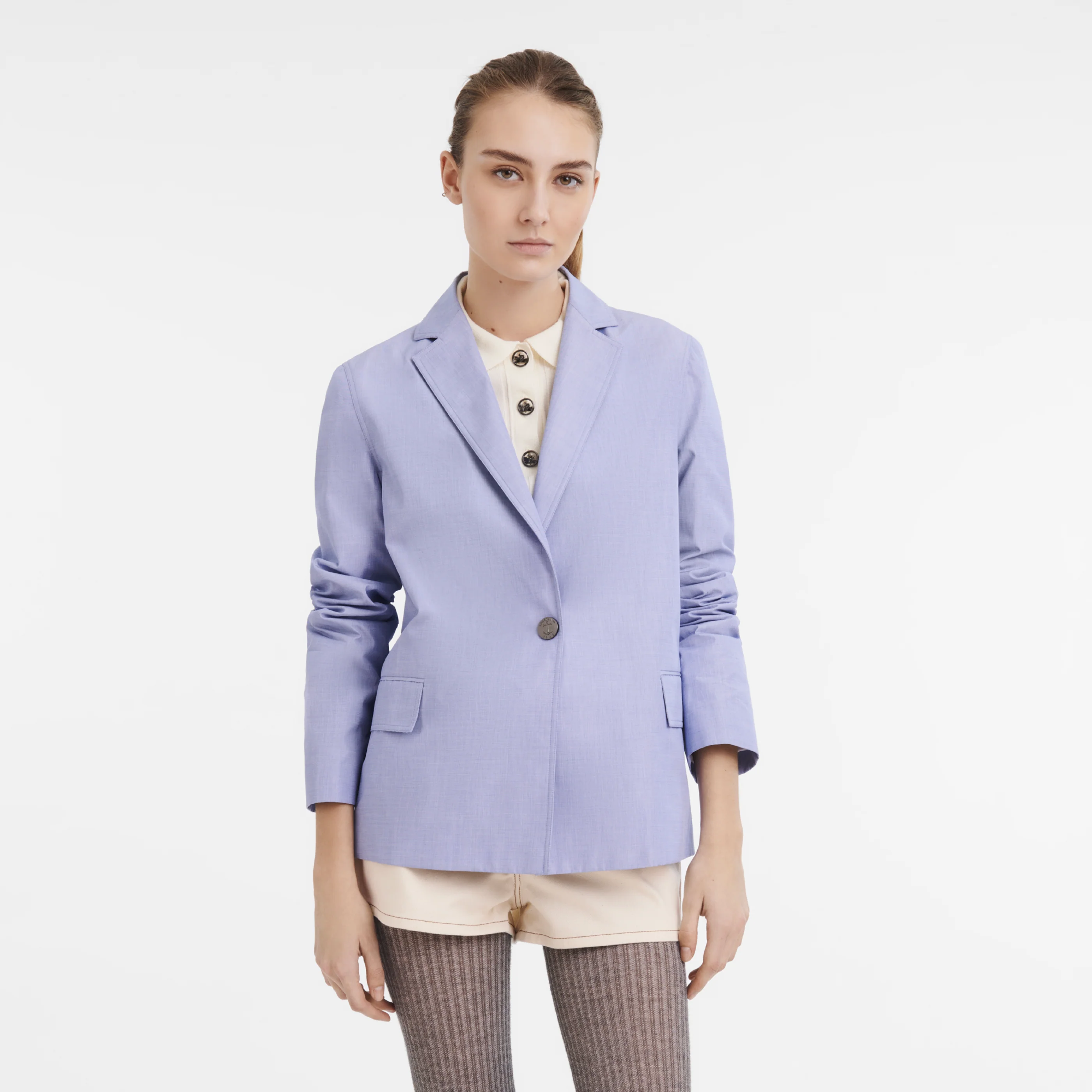 Veste - Oxford - Ciel - Image 2