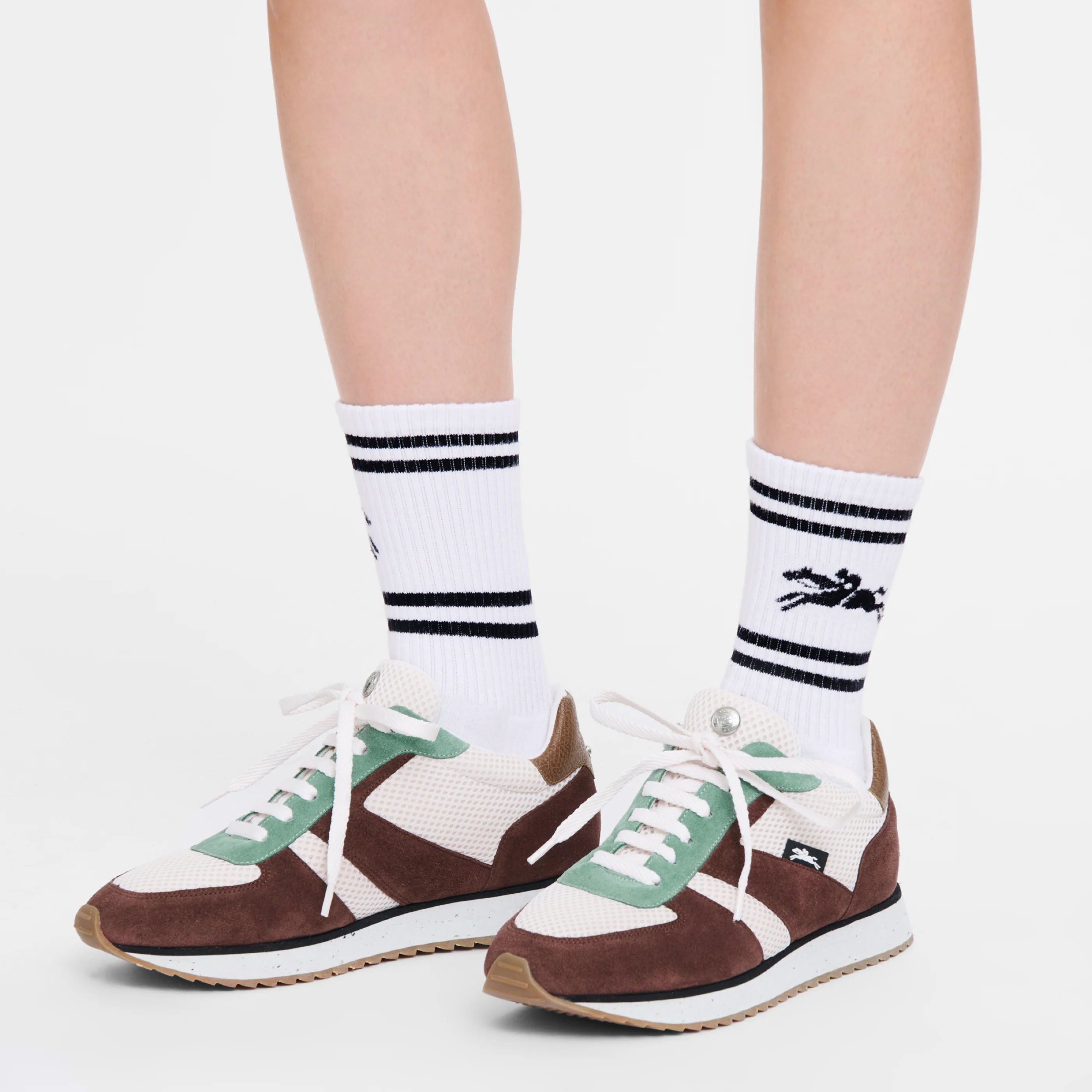 Sneakers - Le Pliage Green - Bordeaux - Image 2