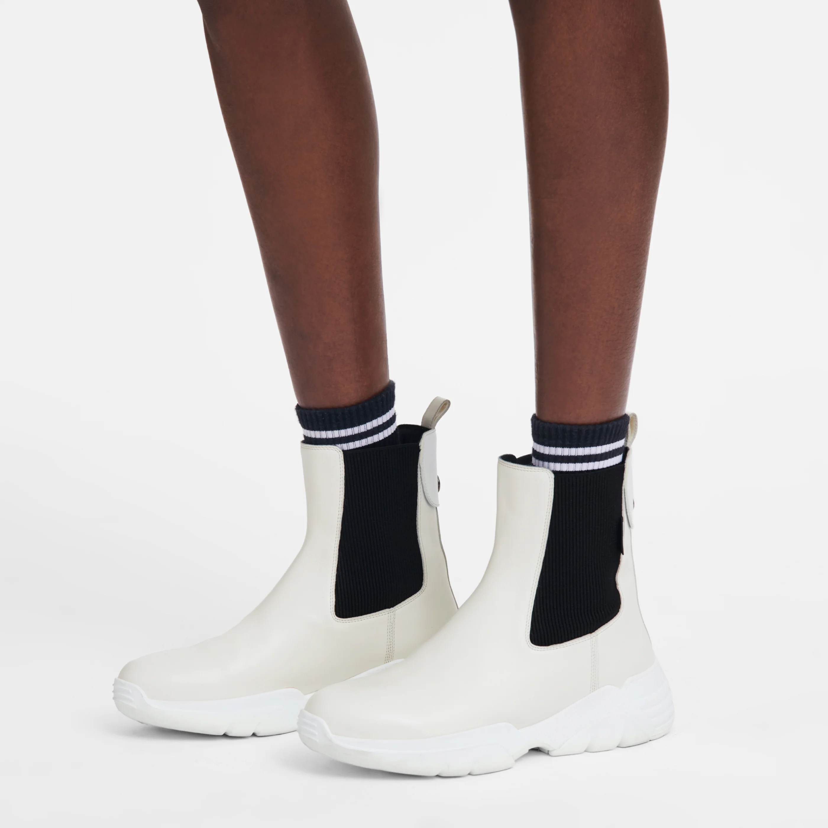 Boots - Le Pliage Freeminder - Ecru - Image 2