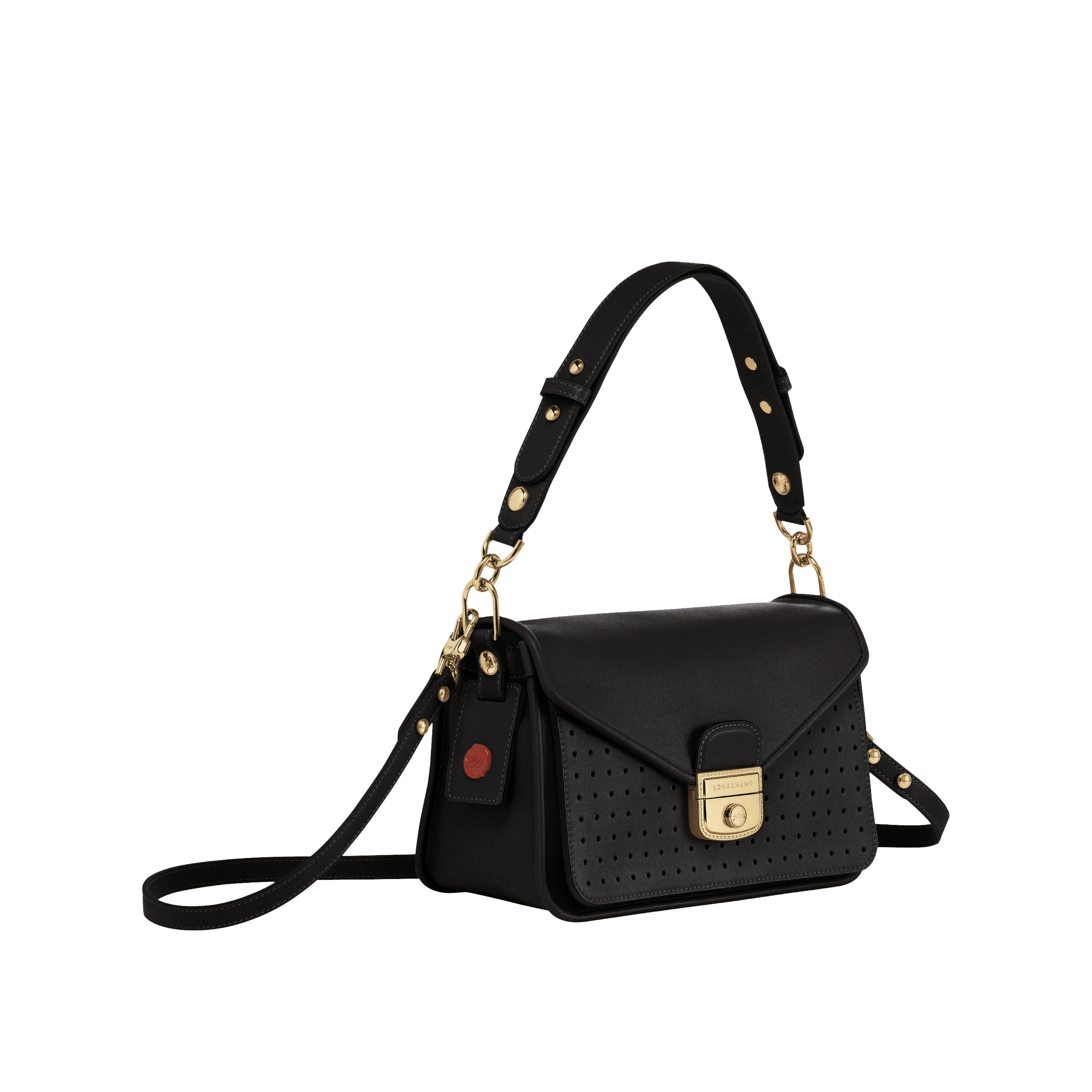 Sac Porté Travers S - Mademoiselle Longchamp - Noir - Image 3