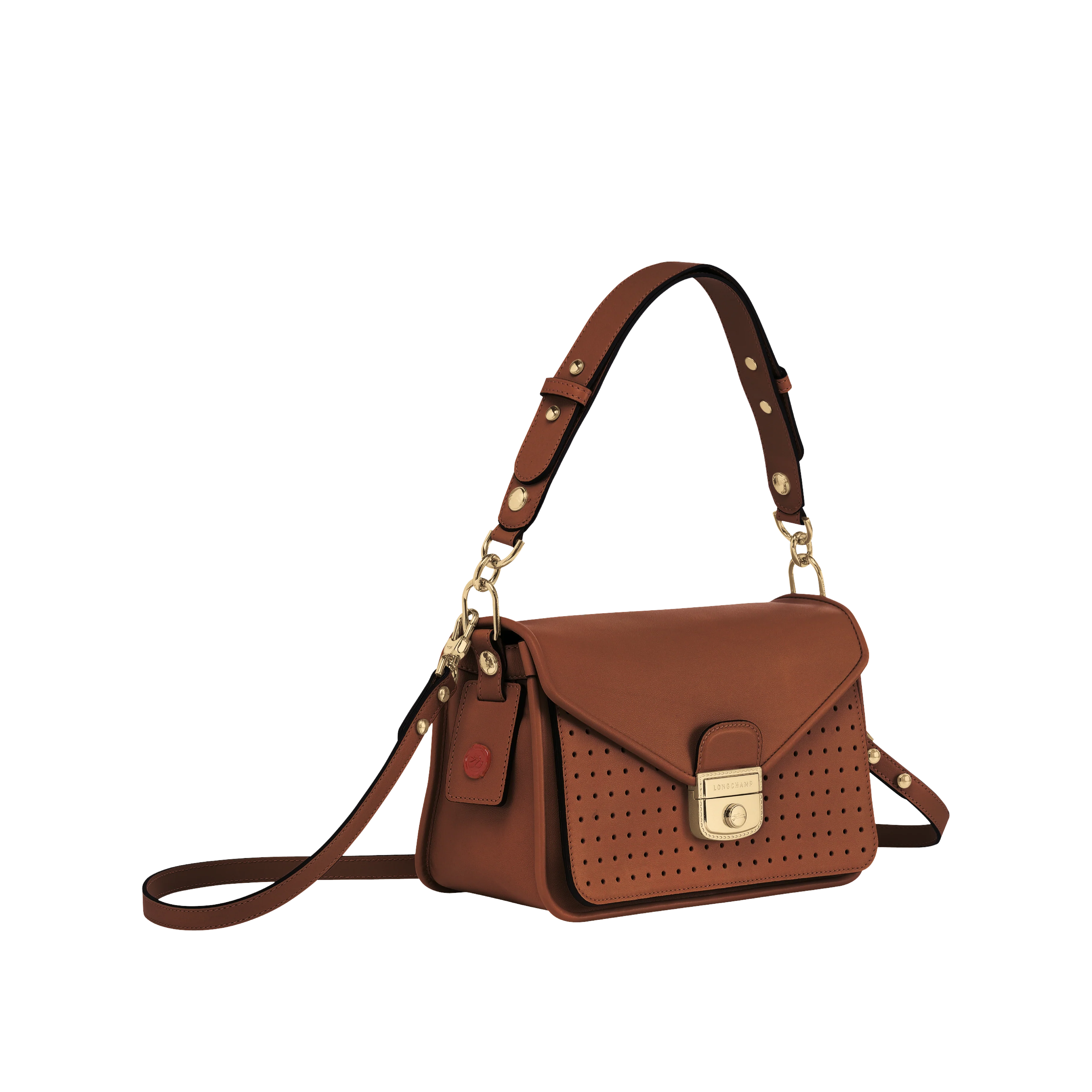 Sac Porté Travers S - Mademoiselle Longchamp - Cognac - Image 2