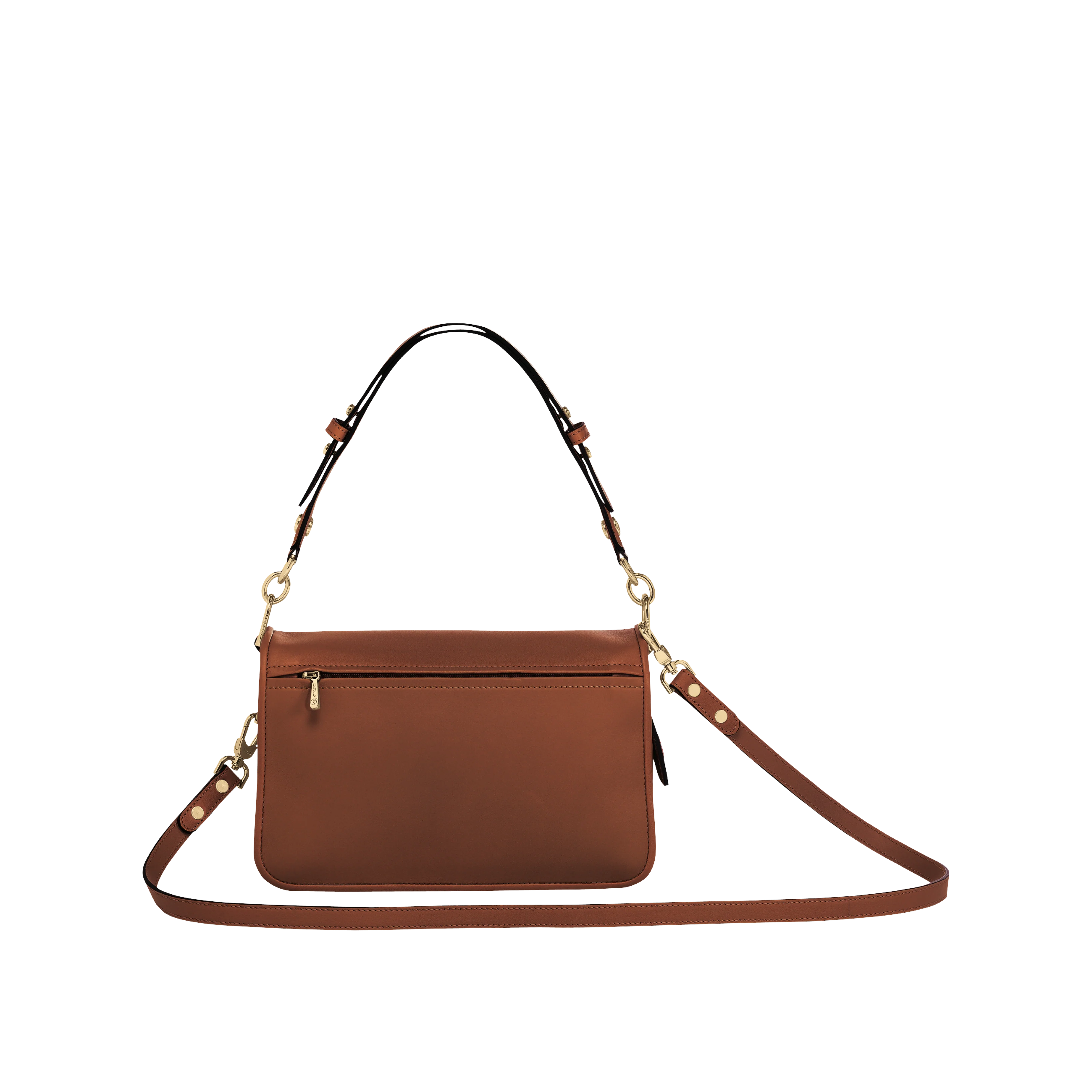 Sac Porté Travers S - Mademoiselle Longchamp - Cognac - Image 3