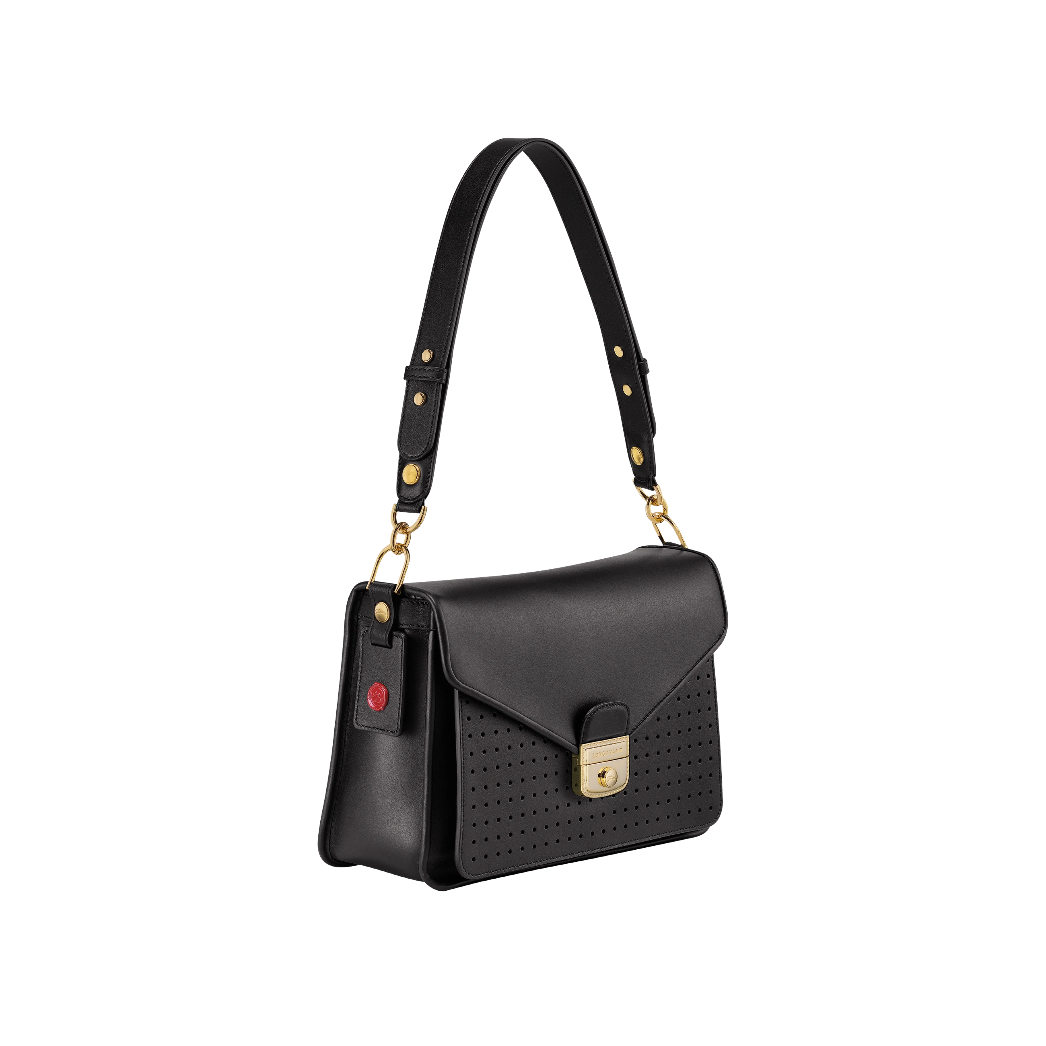 Sac Porté Épaule M - Mademoiselle Longchamp - Noir - Image 2