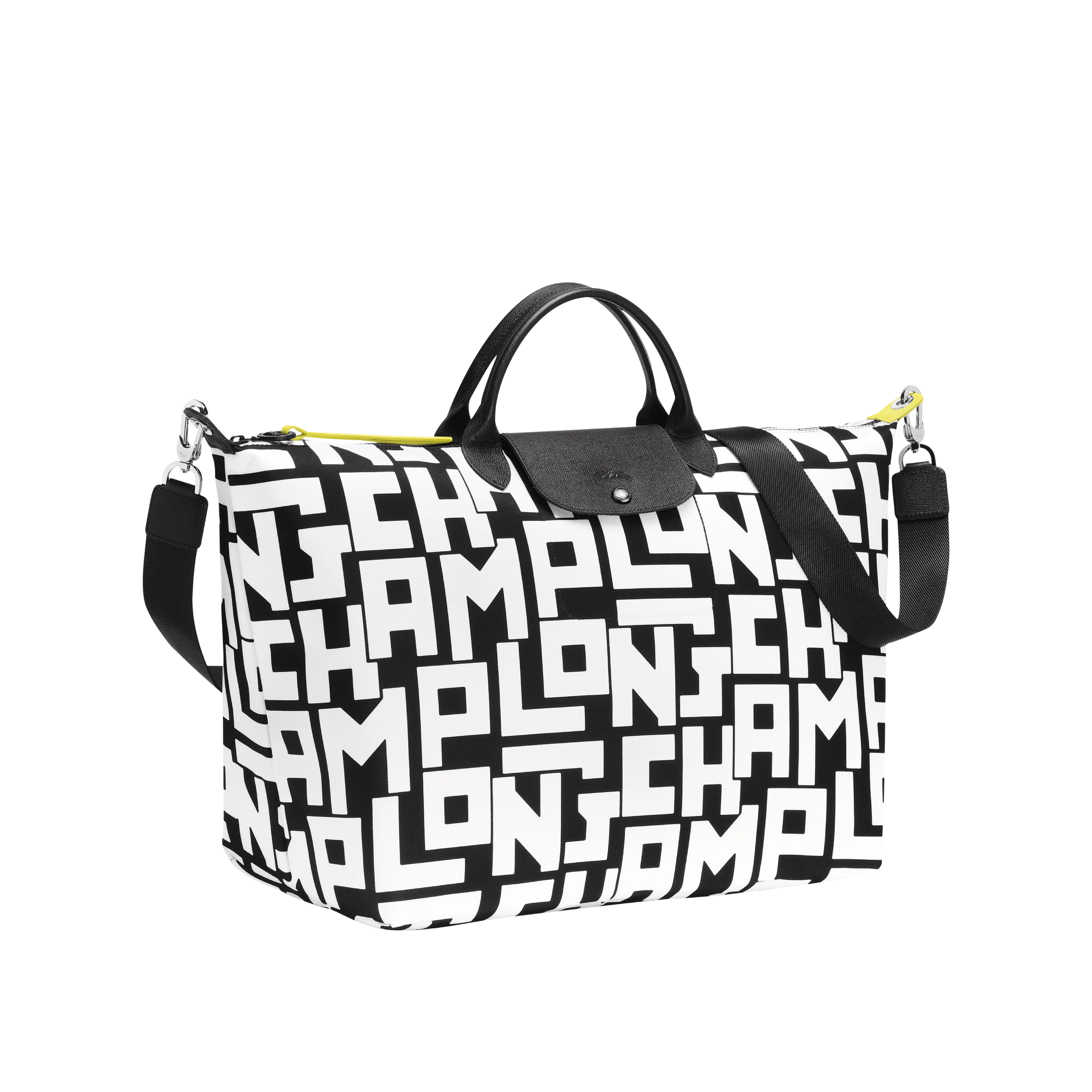 Sac De Voyage S - Le Pliage Lgp - Noir/Blanc - Image 2