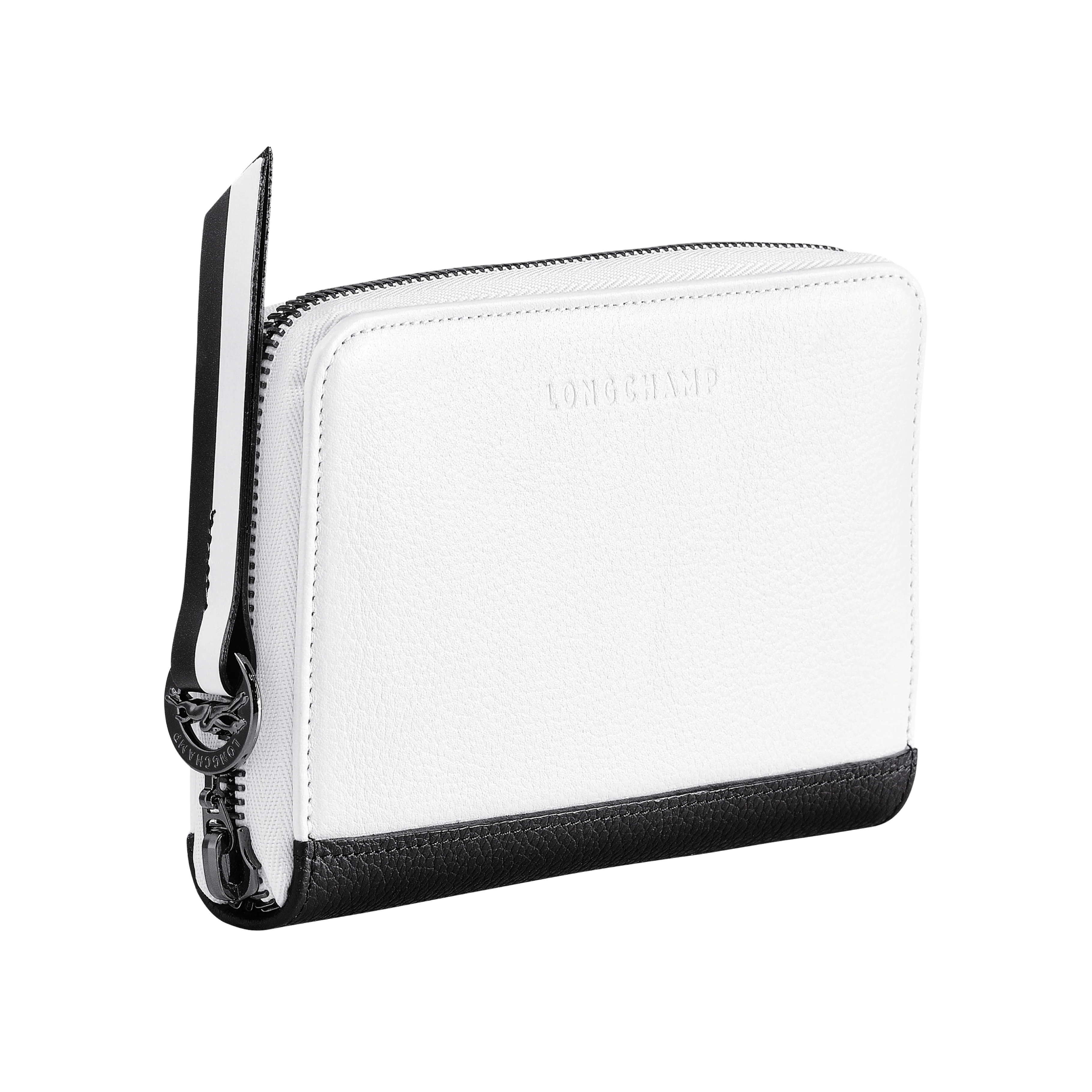 Portefeuille Compact - Le Foulonné Graphique - Blanc - Image 2