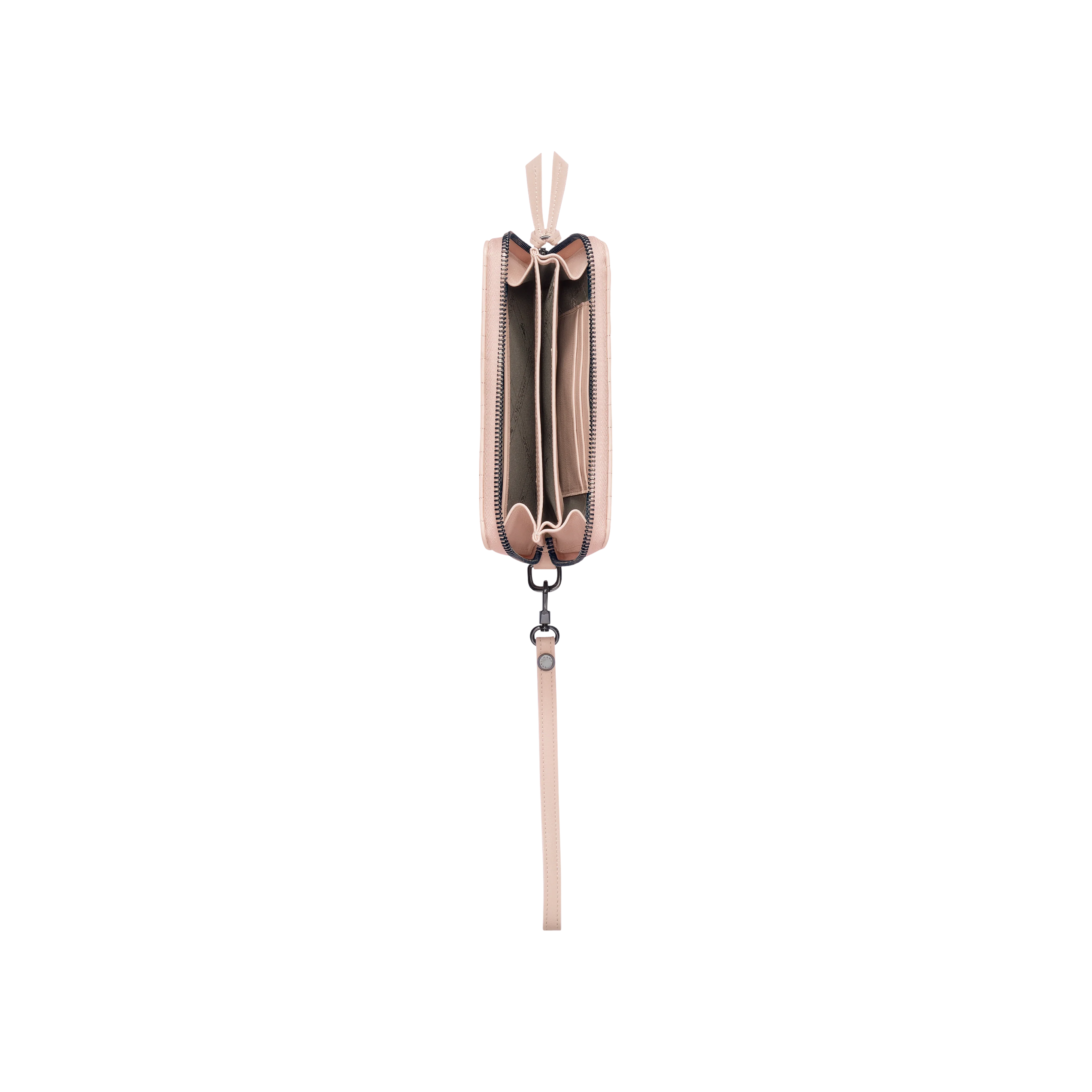 Portefeuille Compact - Amazone Matelassé - Rose Pâle - Image 2