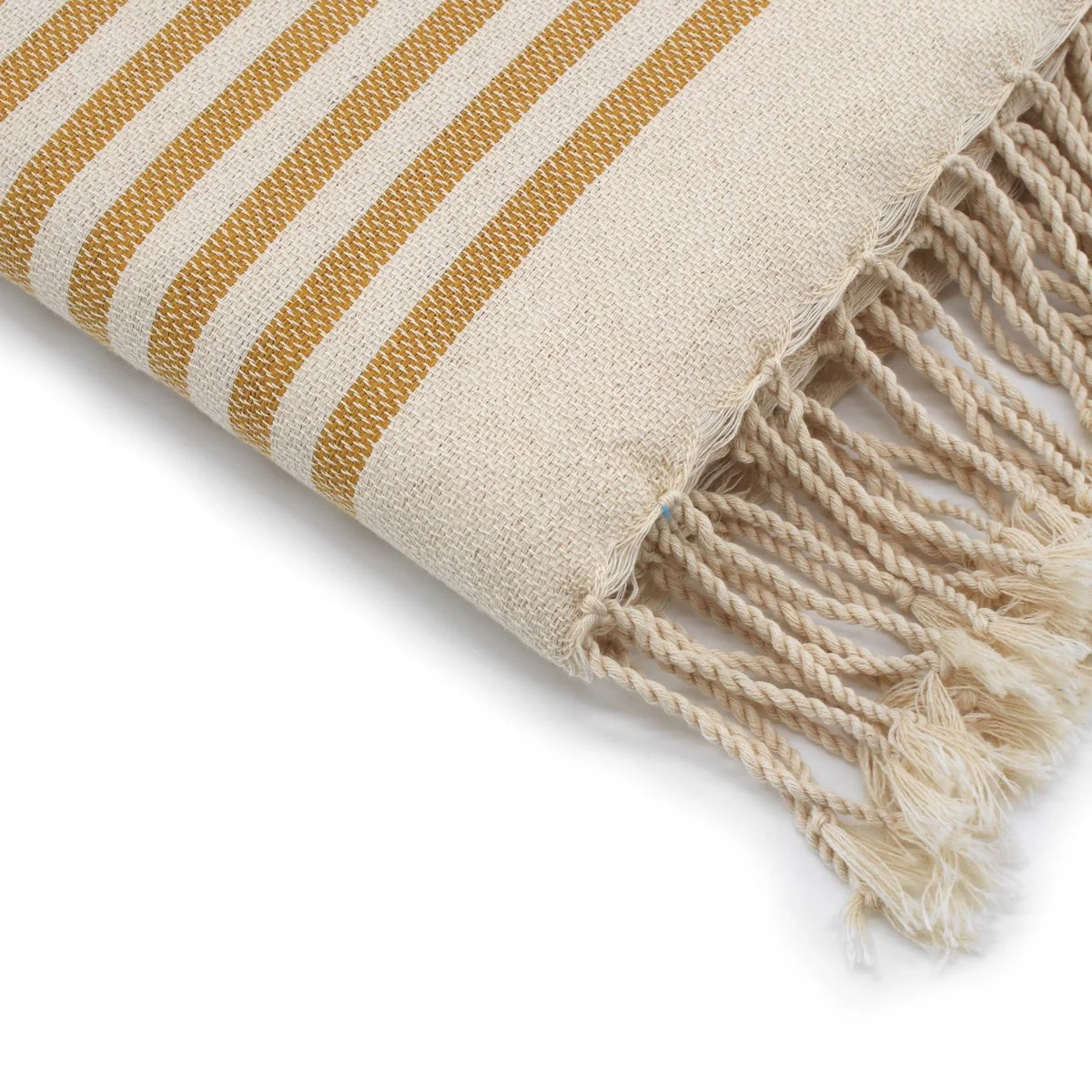 Lot De 2 Foutas - Coton - Jaune Moutarde - Hossegor - Image 10