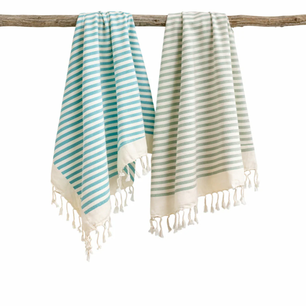 Lot De 2 Foutas - Coton - Les Verts - Hossegor - Image 14