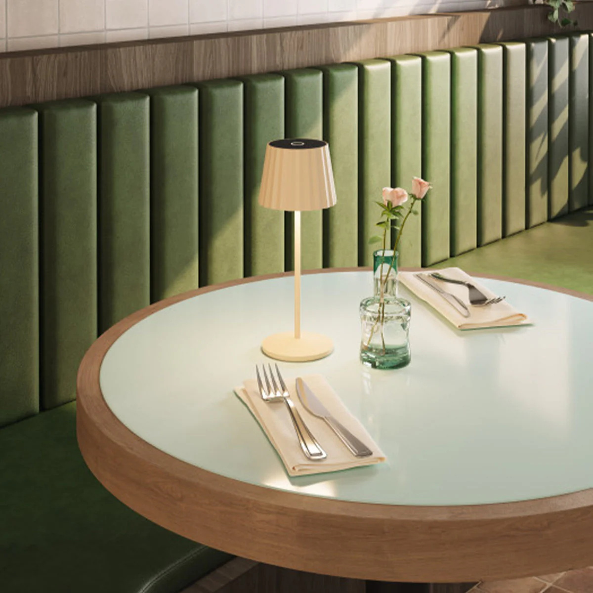 Lampe De Table Sans Fil - 6X Abby Cream - Image 2